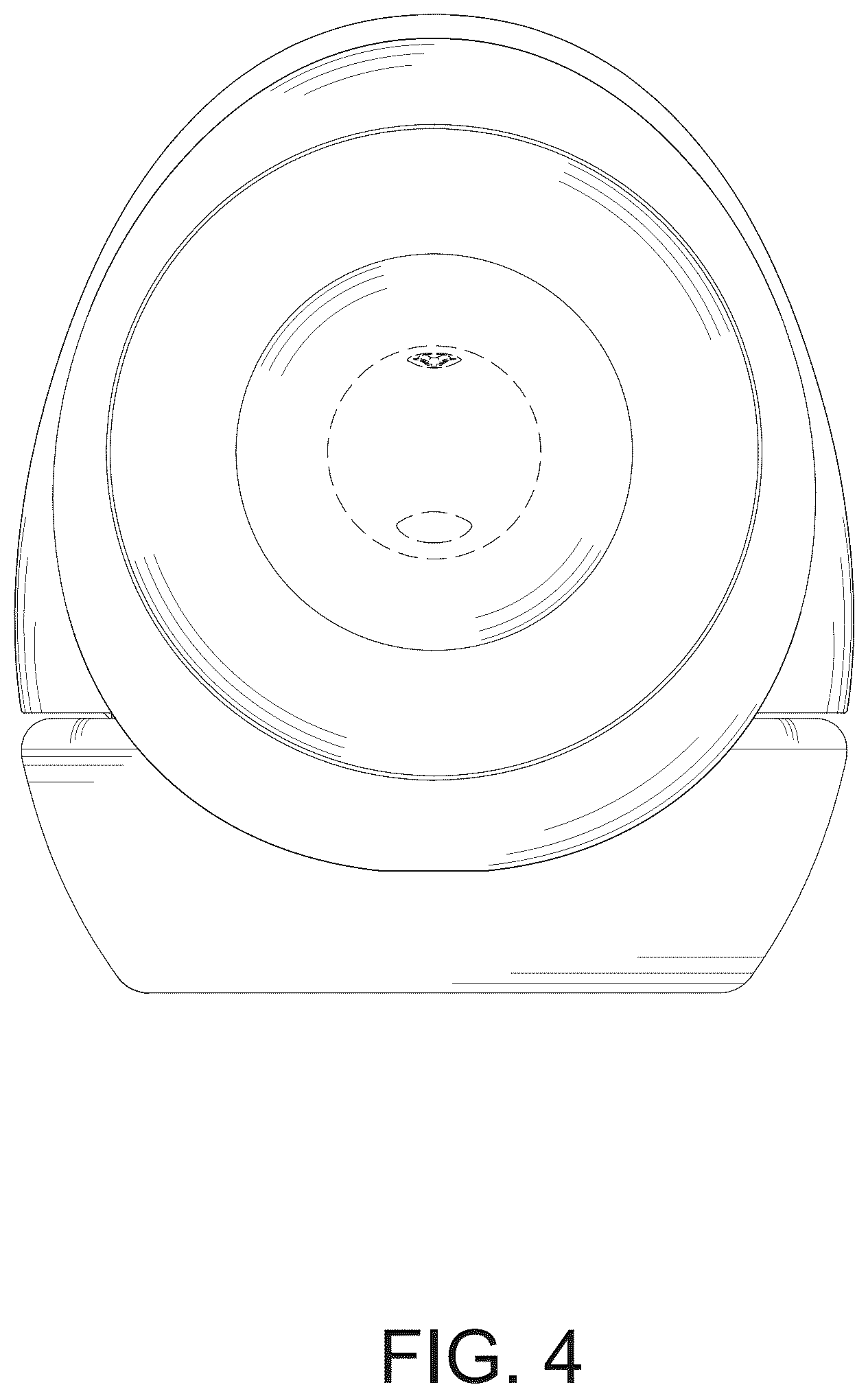 Patent USD1045066 Figure 4 – Breast pump