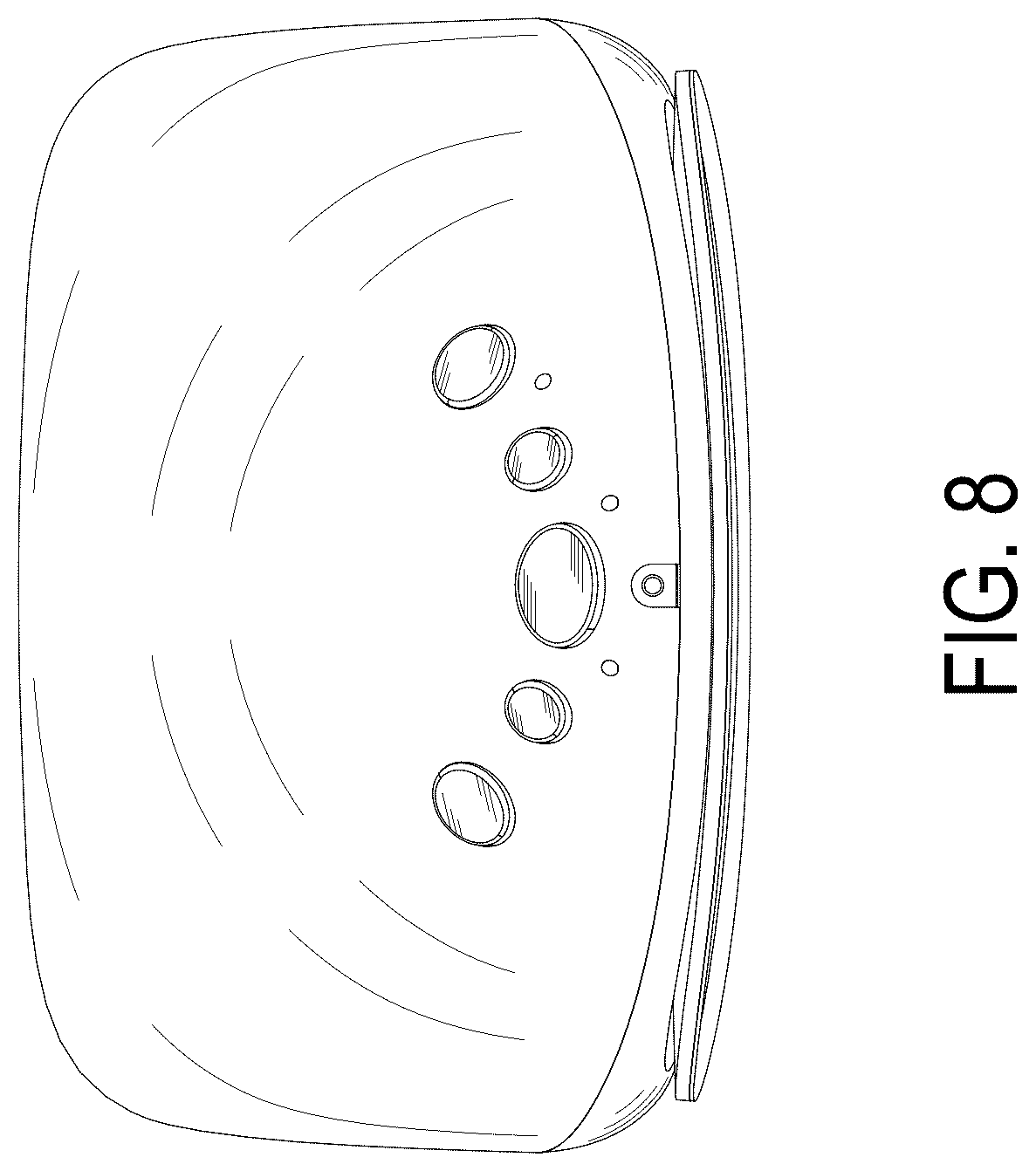 Patent USD1045066 Figure 8 – Breast pump