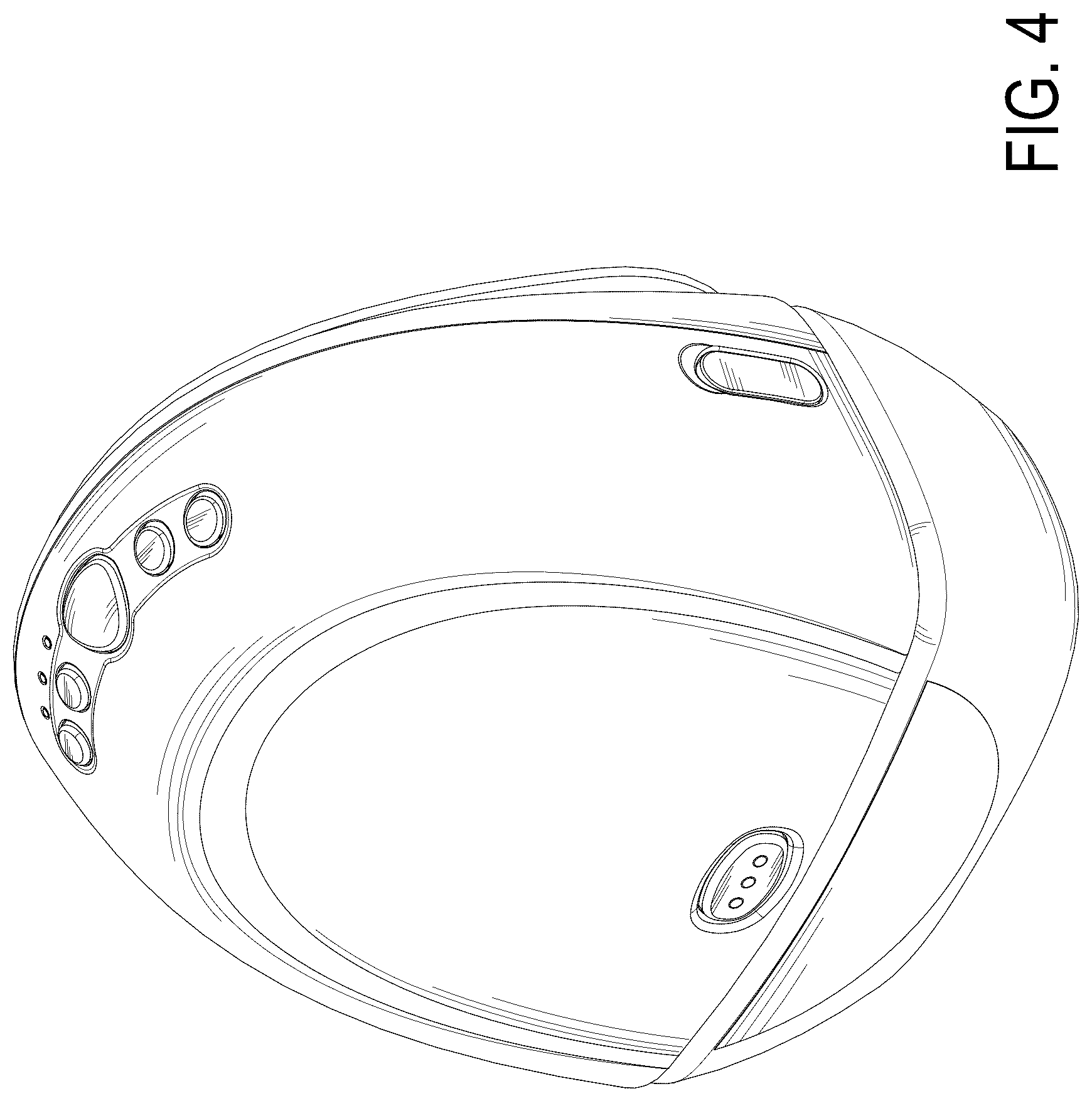 Patent USD1045067 Figure 4 – Breast pump
