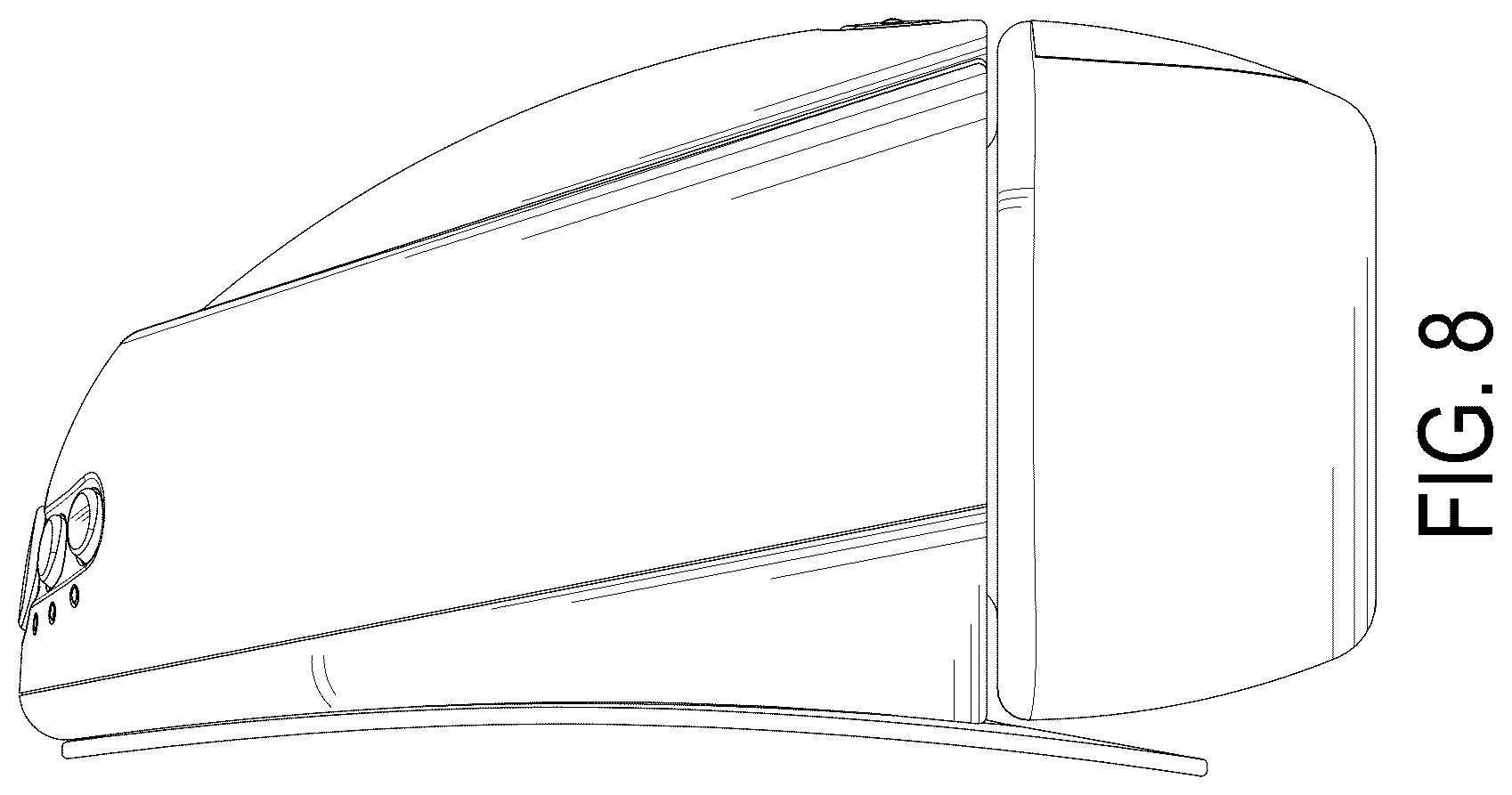 Patent USD1045067 Figure 8 – Breast pump