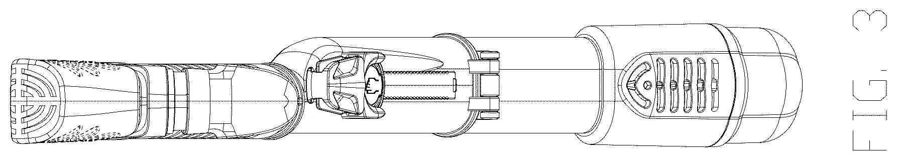 Patent USD1045069 Figure 3 – Foldable snorkel