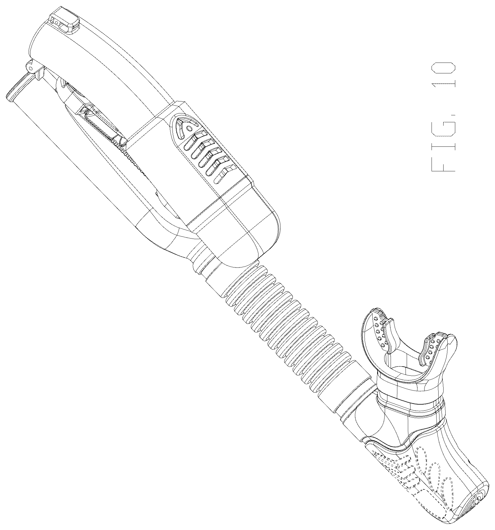 Patent USD1045069 Figure 10 – Foldable snorkel