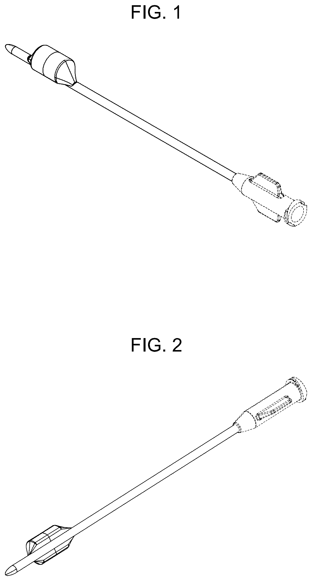Patent USD1045070 Figure 1 – Catheter tip with balloon