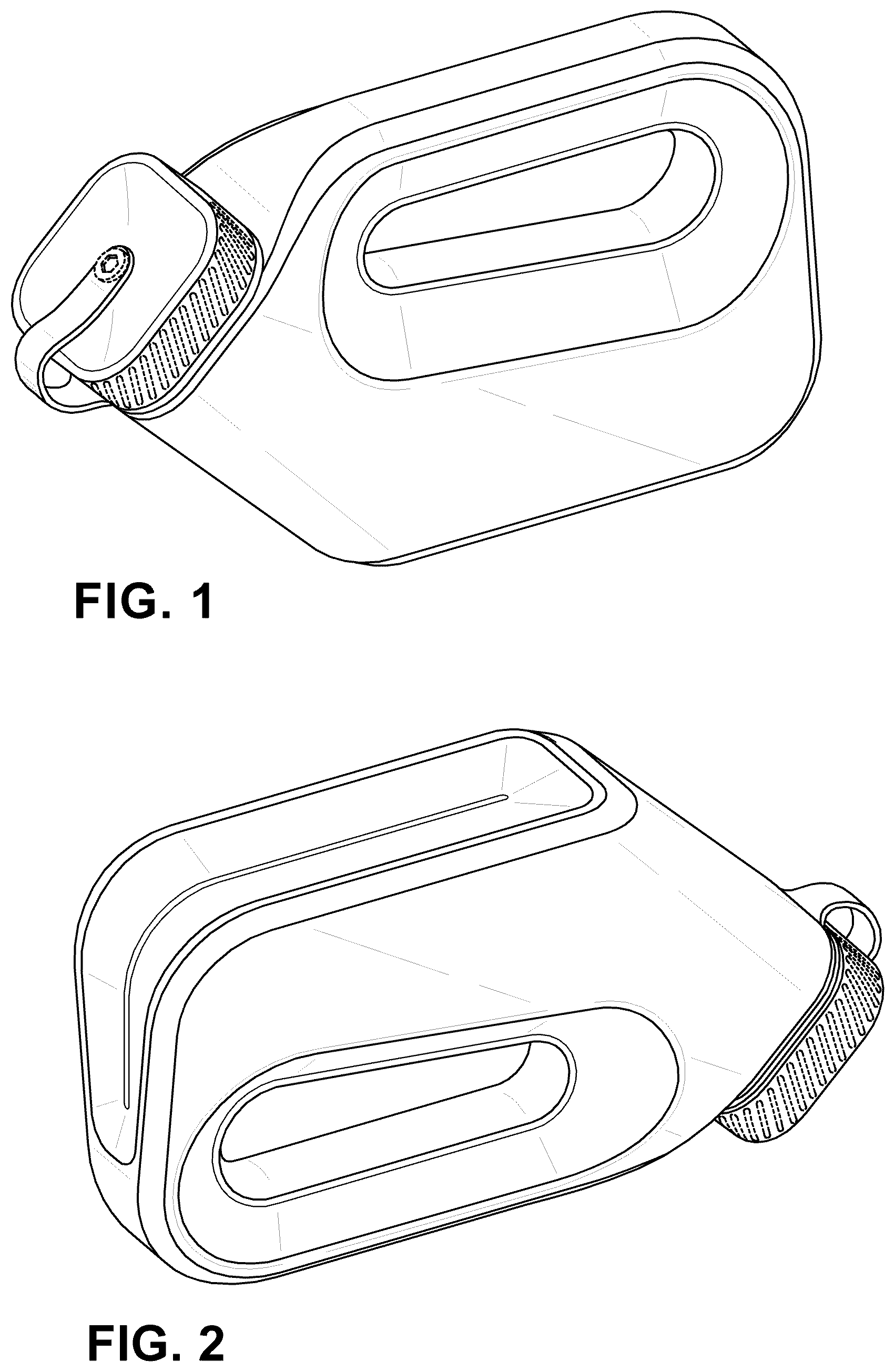 Patent USD1045072 Figure 1 – Portable urinal
