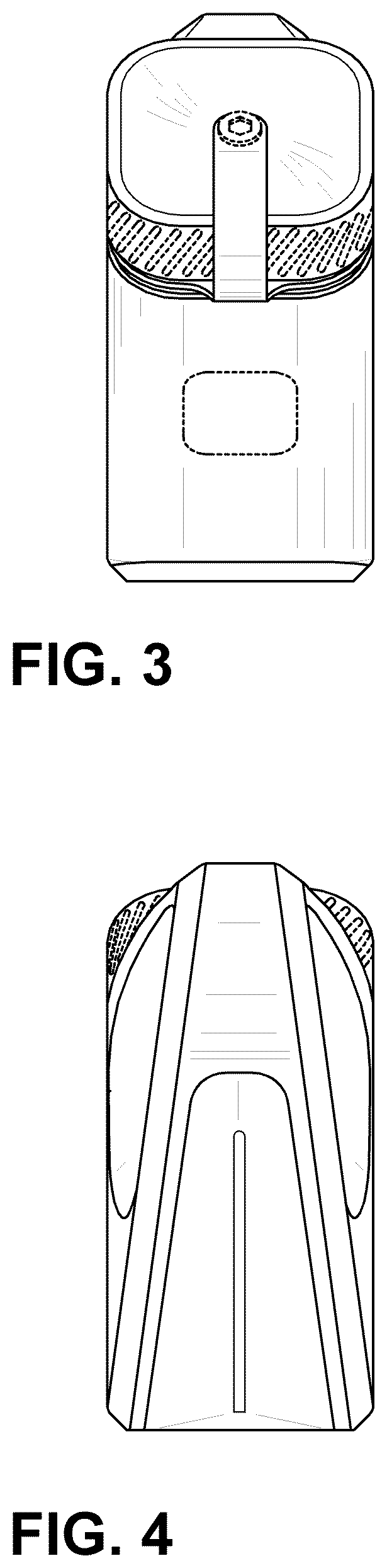 Patent USD1045072 Figure 2 – Portable urinal