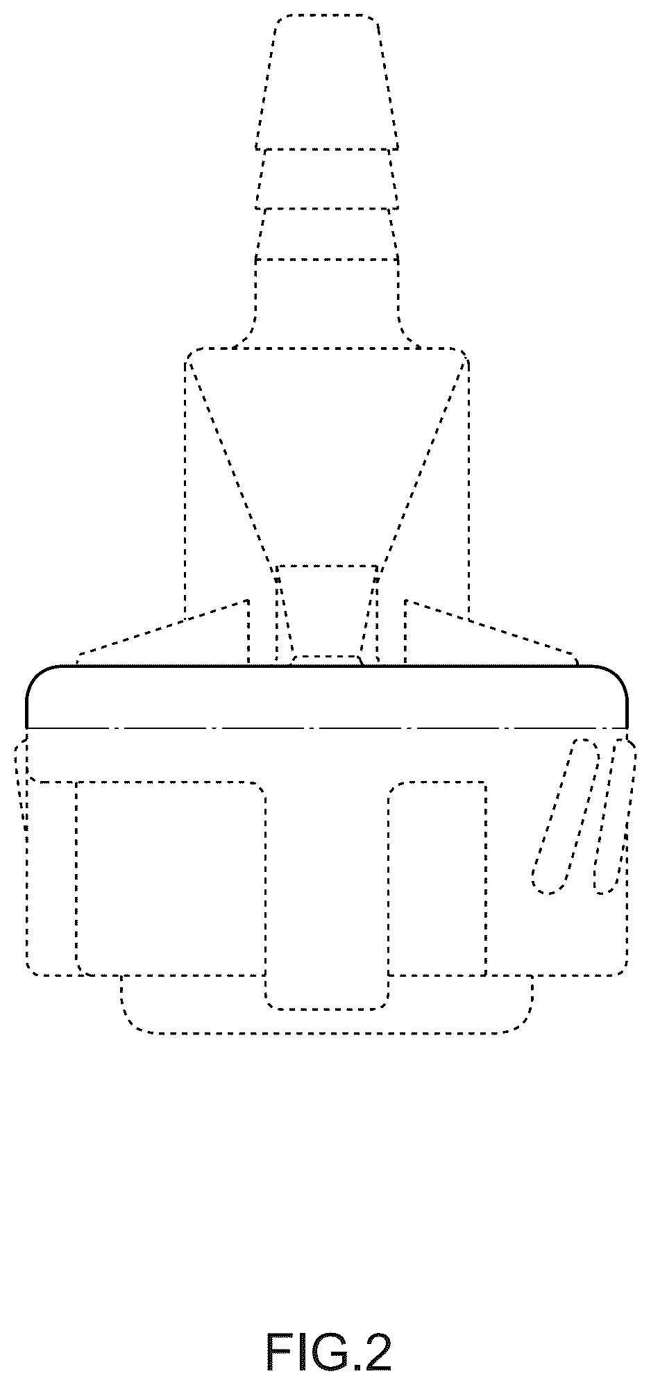 Patent USD1045074 Figure 2 – Tube adapter for liquid precision discharge machine