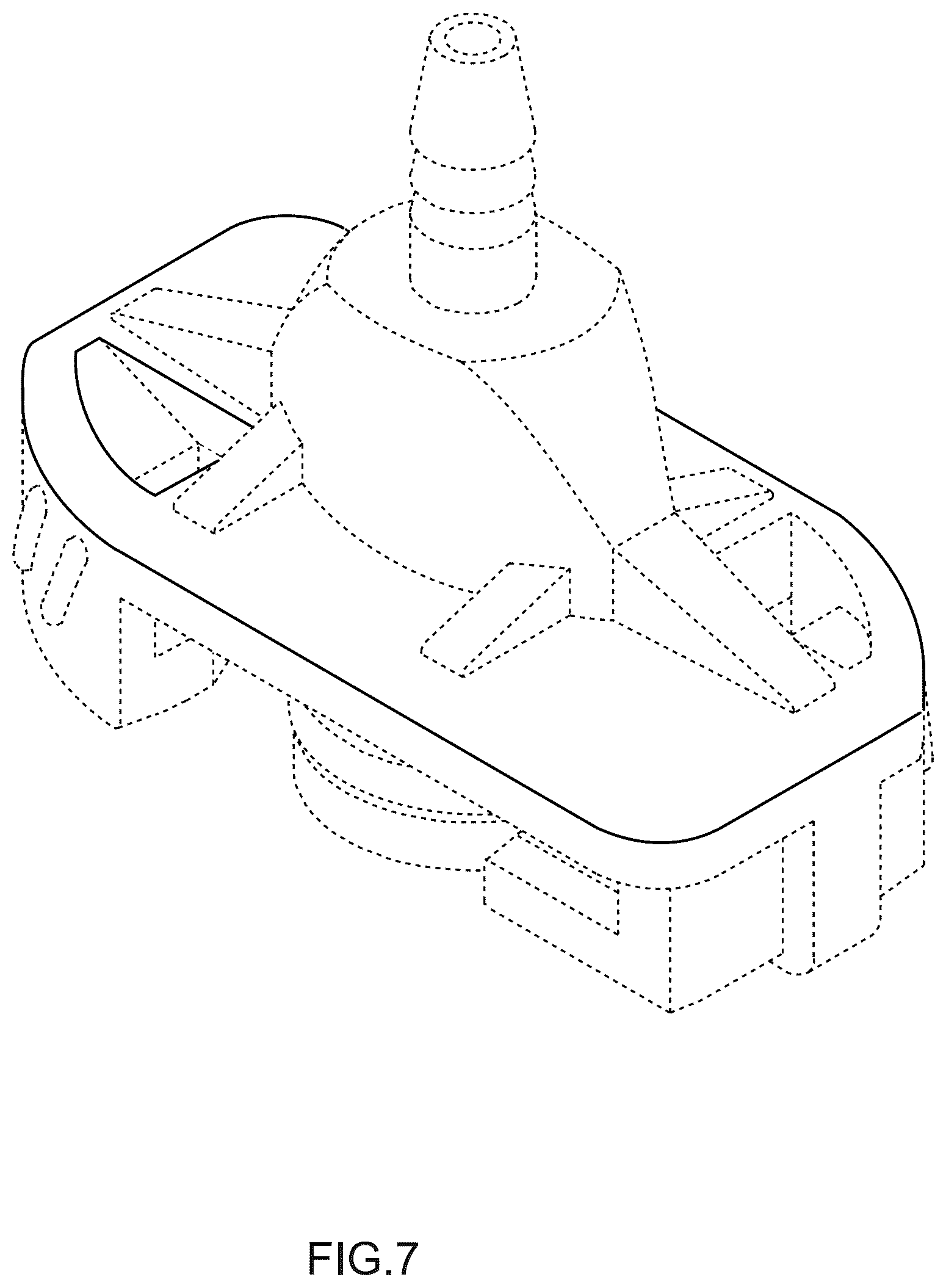 Patent USD1045074 Figure 7 – Tube adapter for liquid precision discharge machine