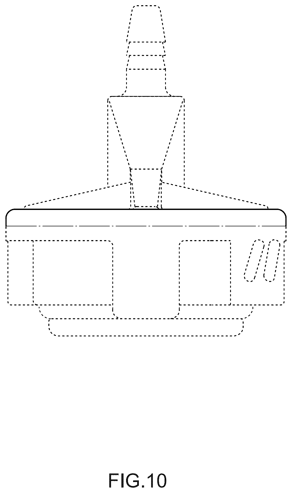Patent USD1045074 Figure 10 – Tube adapter for liquid precision discharge machine