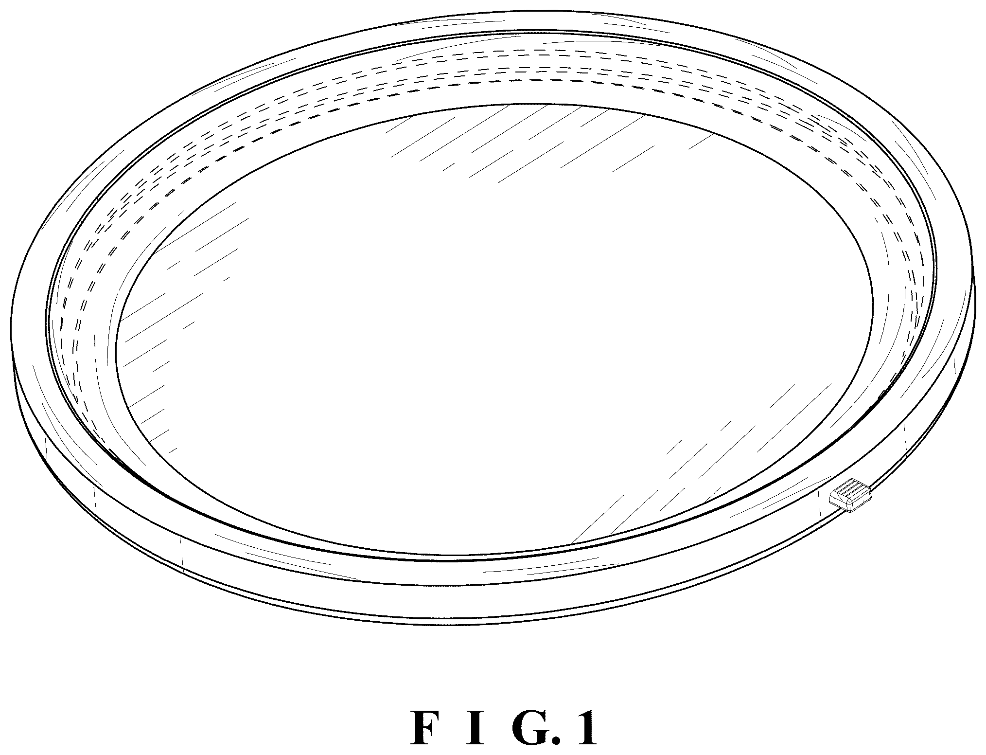 Patent USD1045077 Figure 1 – Stethoscope diaphragm