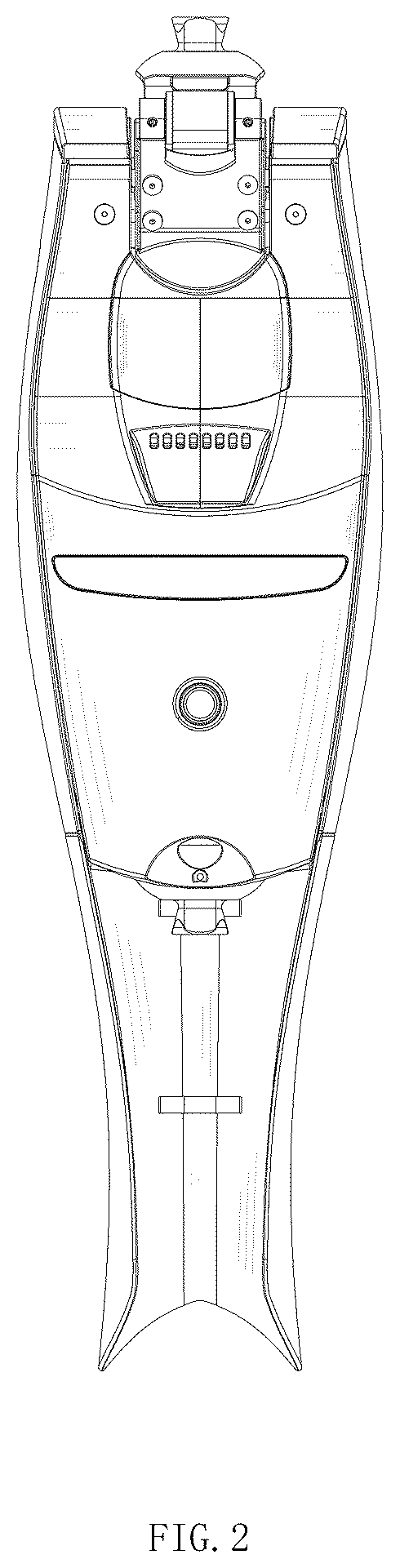 Patent USD1045081 Figure 2 – Powered prosthetic knee