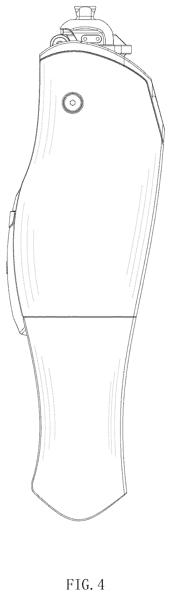 Patent USD1045081 Figure 4 – Powered prosthetic knee