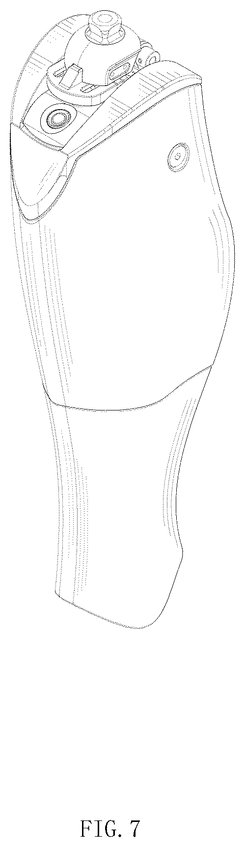 Patent USD1045081 Figure 7 – Powered prosthetic knee