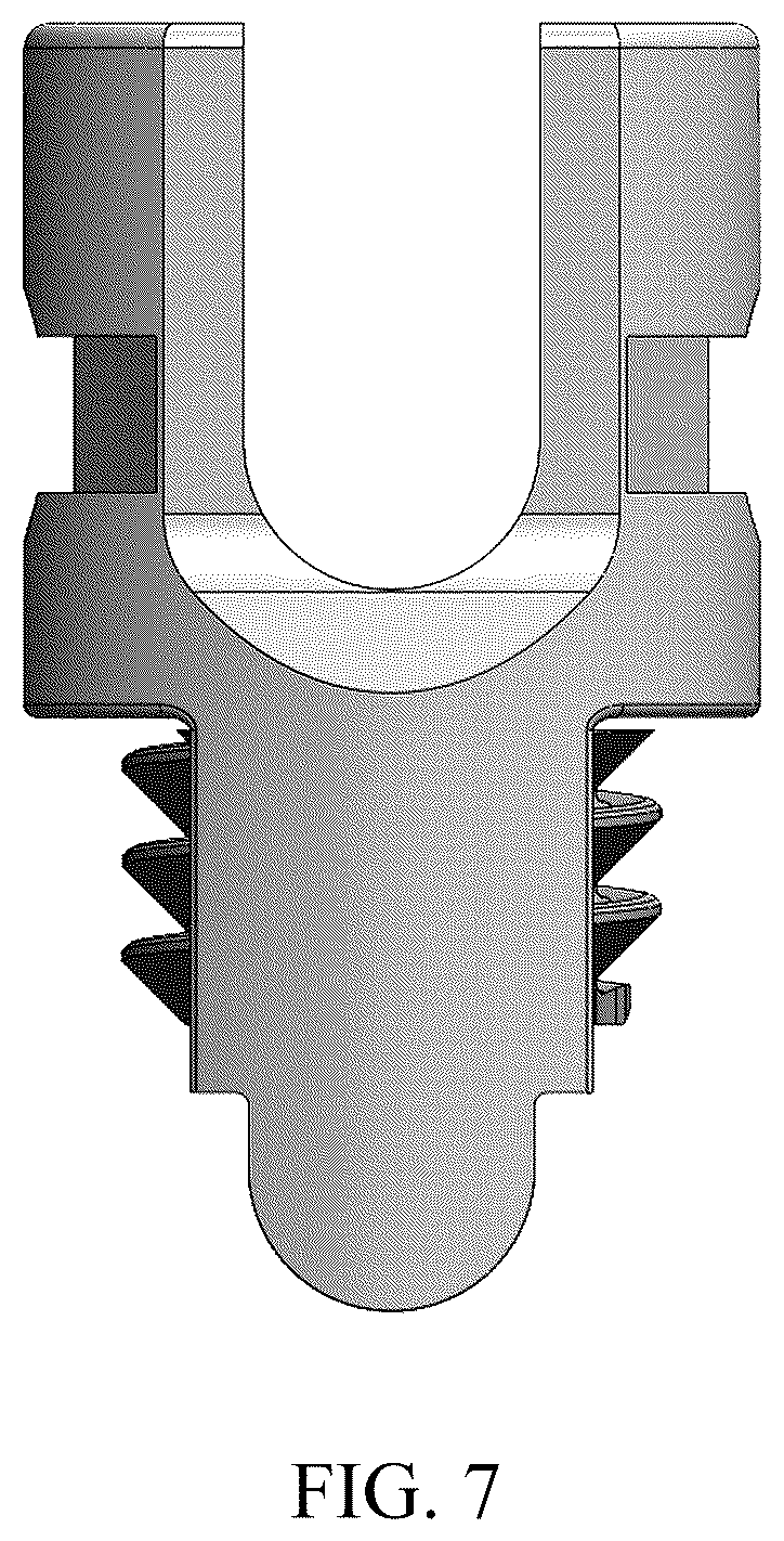 Patent USD1045082 Figure 5 – Rod attachment extension