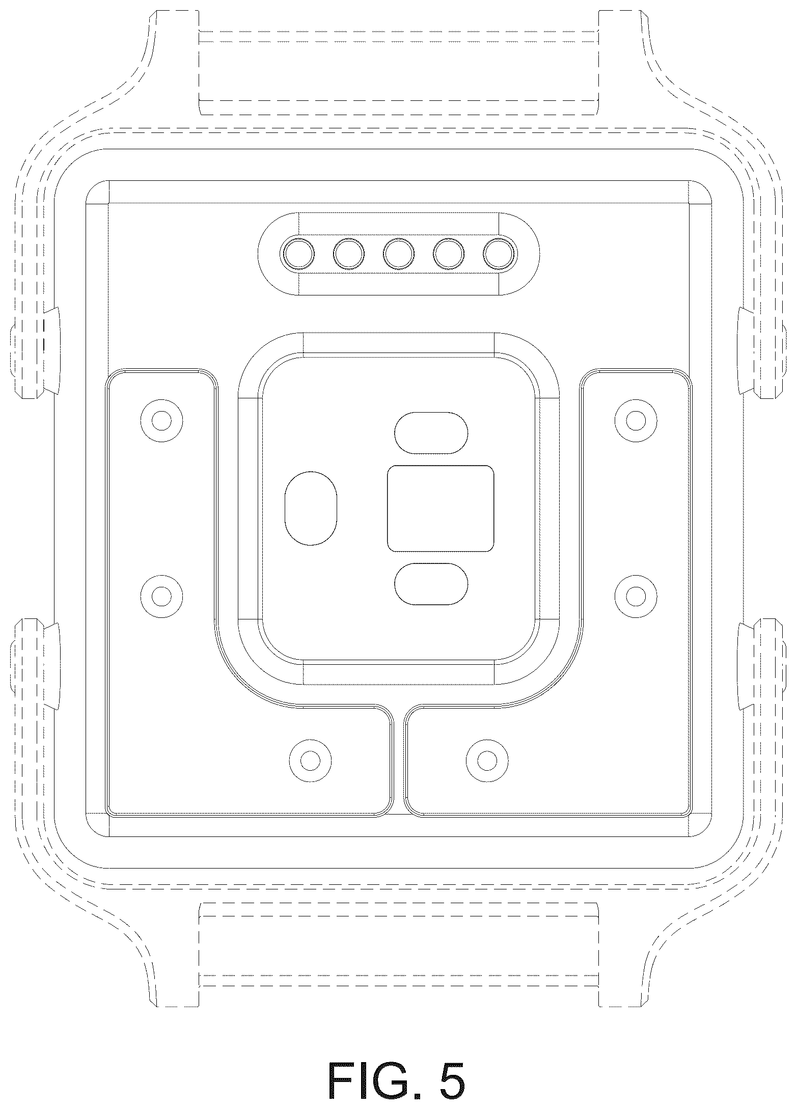Patent USD1045087 Figure 5 – Arrhythmia monitor