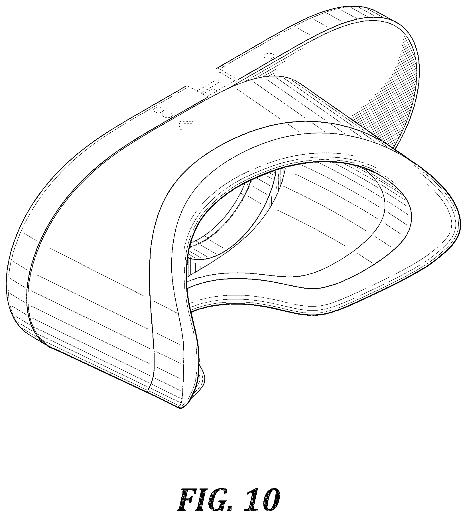 Patent USD1045089 Figure 10 – Binocular, light blocking, face rest for monocular camera