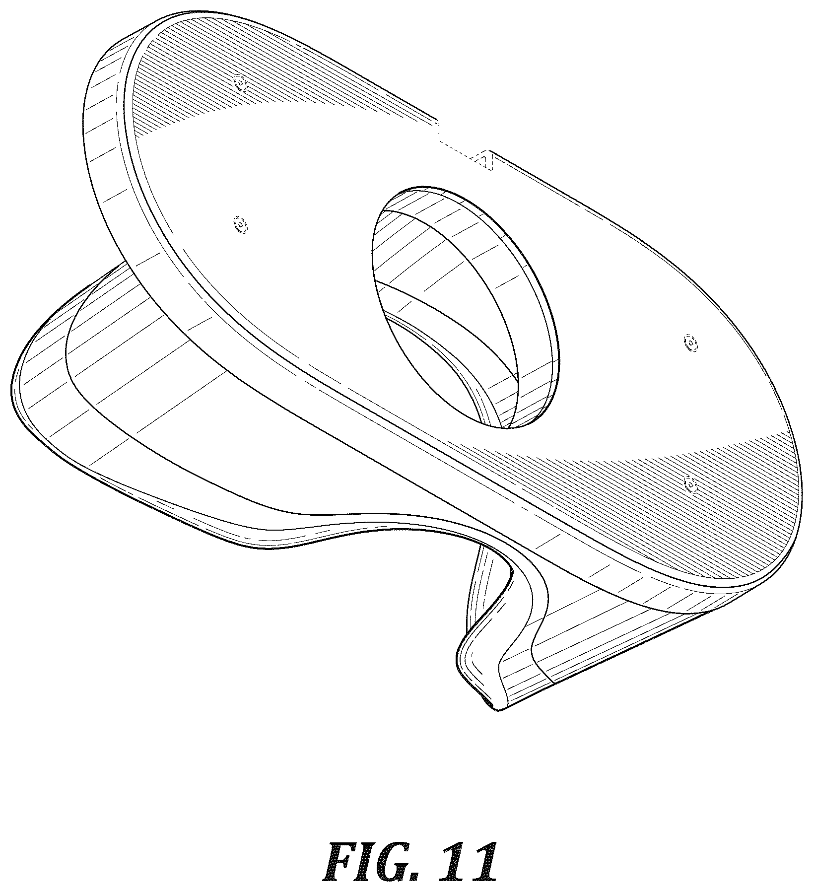 Patent USD1045089 Figure 11 – Binocular, light blocking, face rest for monocular camera