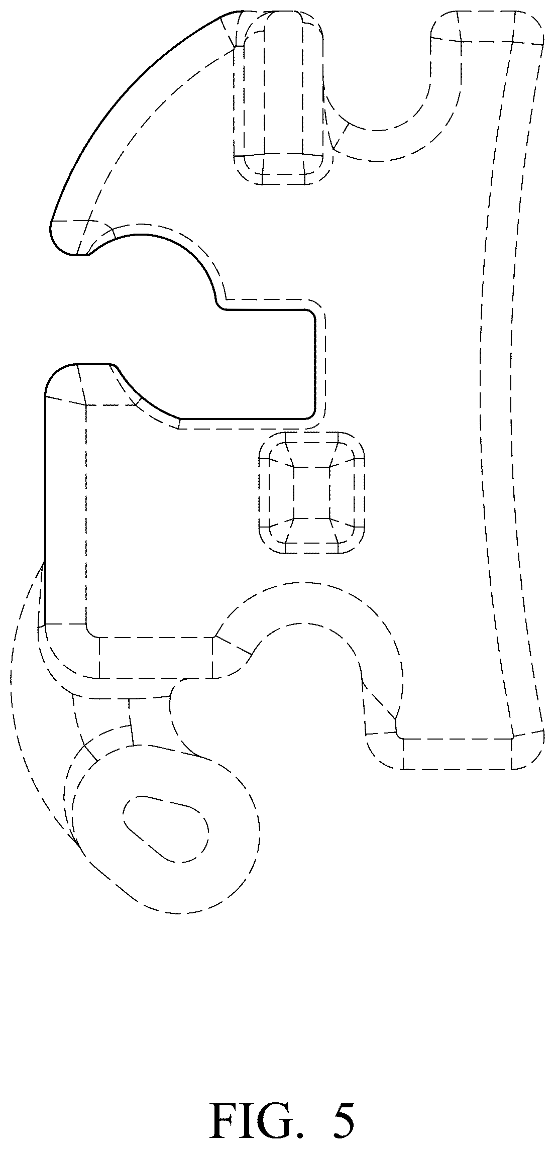 Patent USD1045090 Figure 5 – Orthodontic bracket