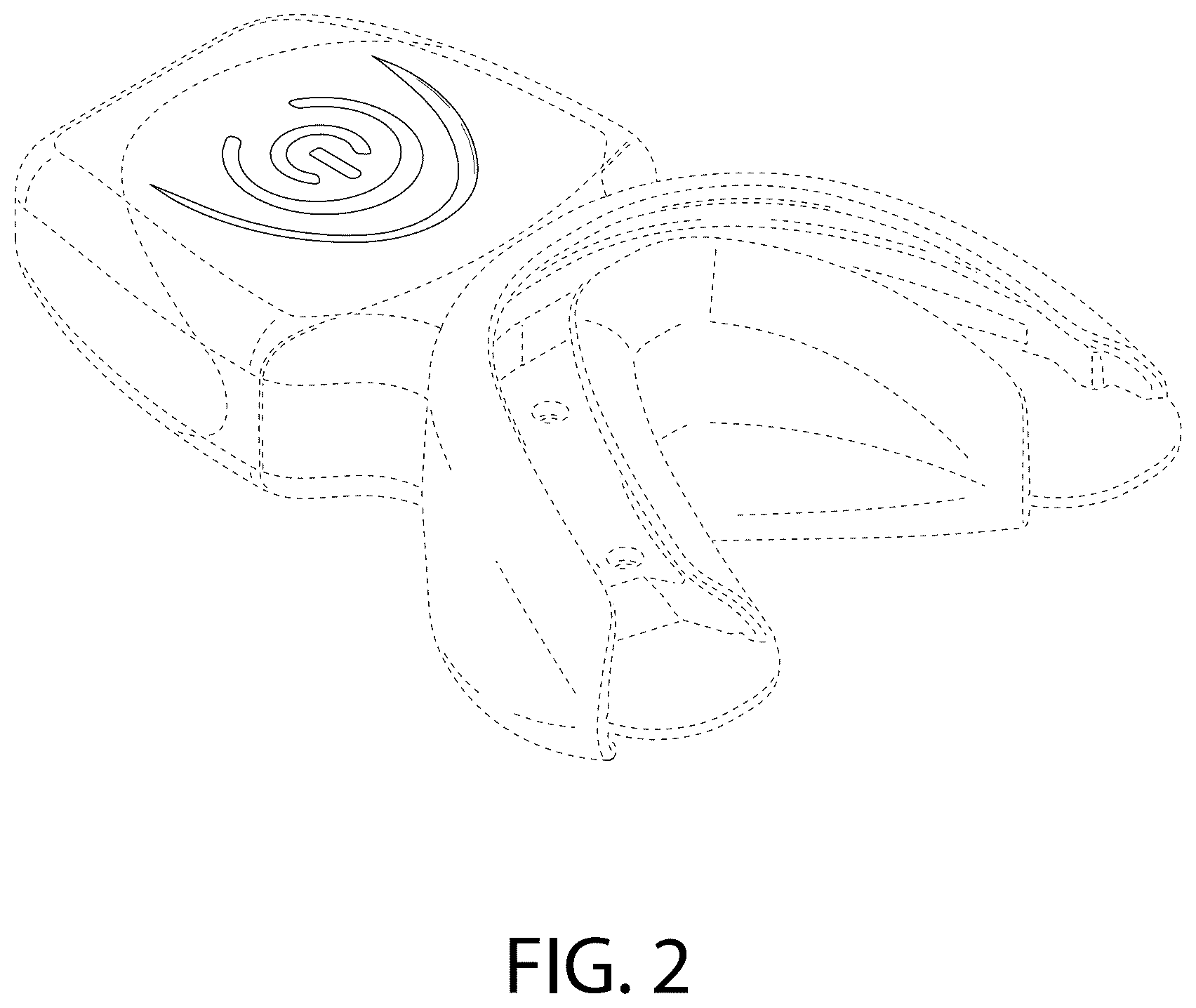 Patent USD1045091 Figure 2 – Oral care device