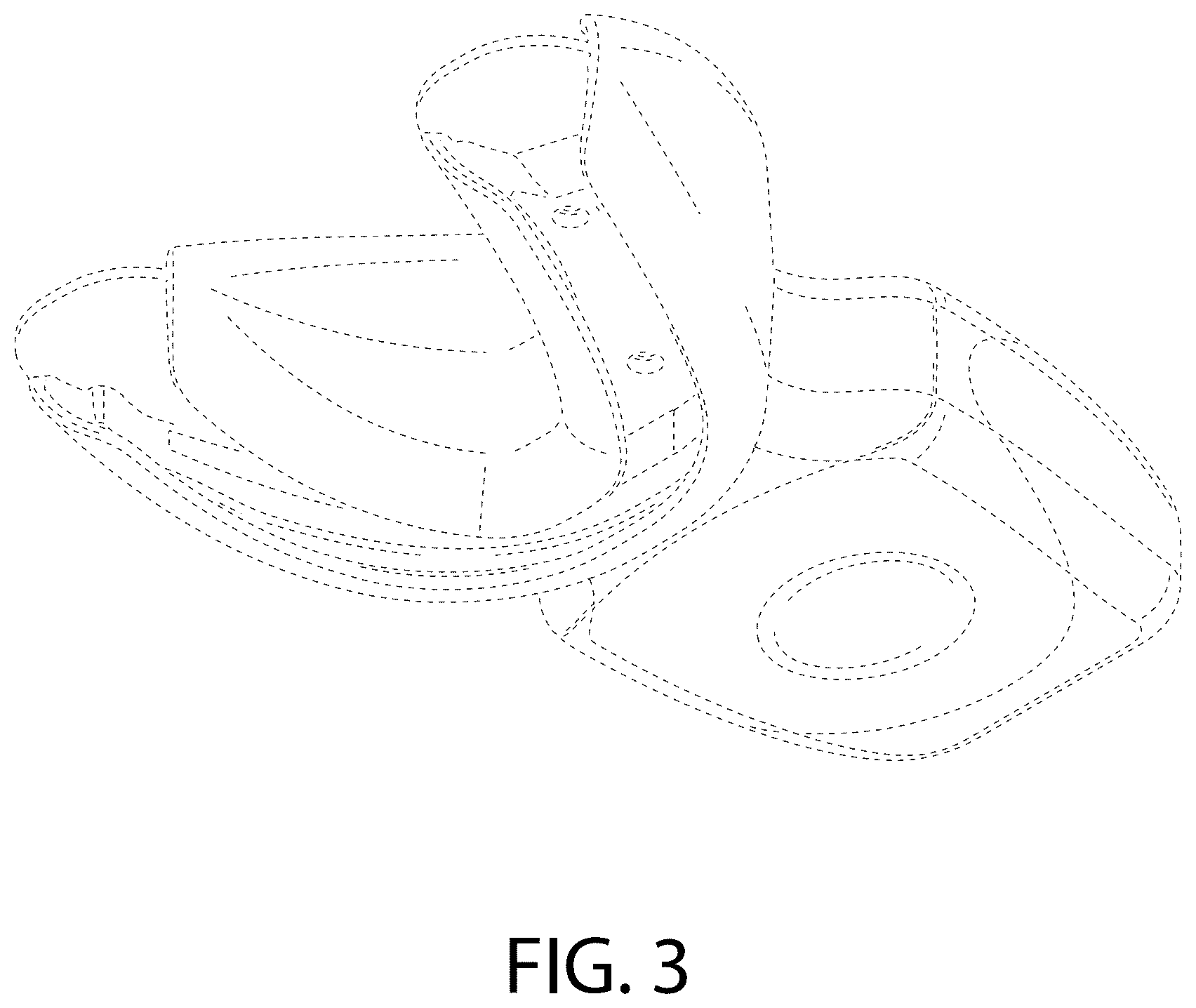 Patent USD1045091 Figure 3 – Oral care device