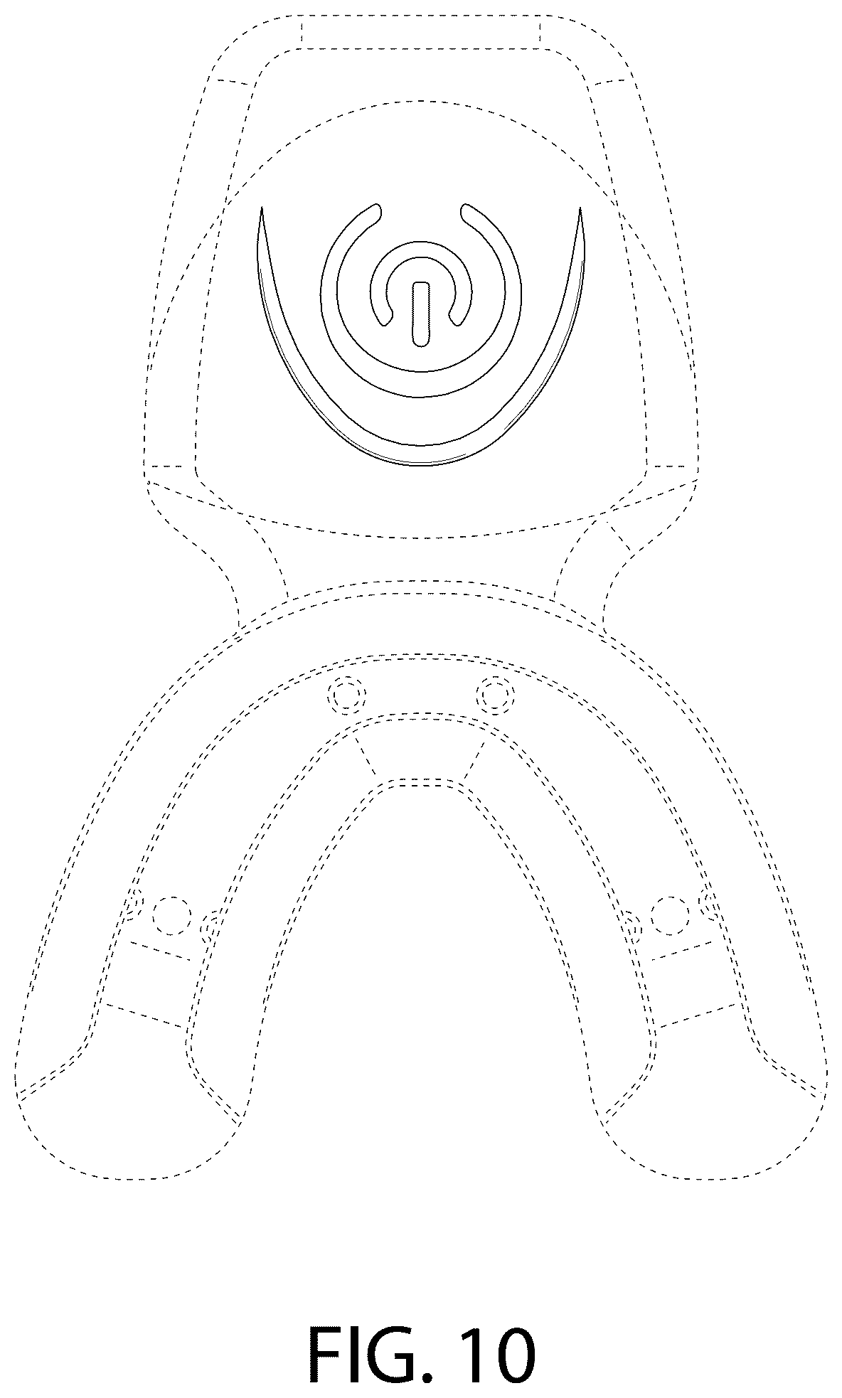 Patent USD1045091 Figure 8 – Oral care device