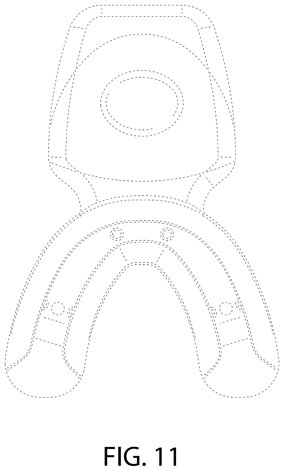 Patent USD1045091 Figure 9 – Oral care device