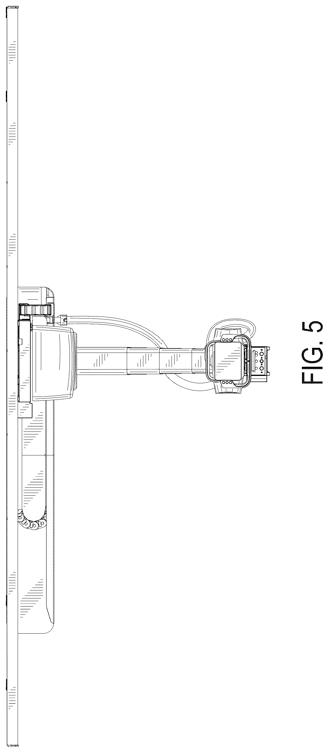 Patent USD1045092 Figure 5 – Overhead support device