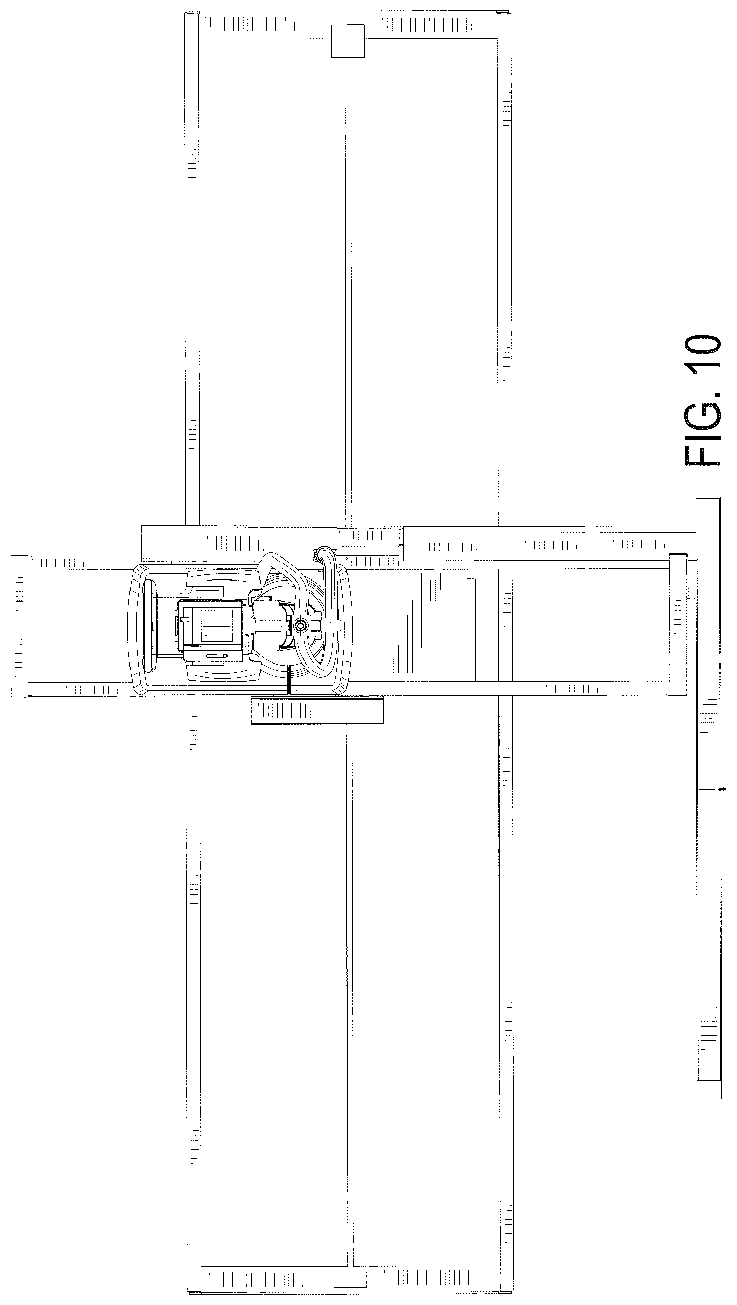 Patent USD1045092 Figure 10 – Overhead support device