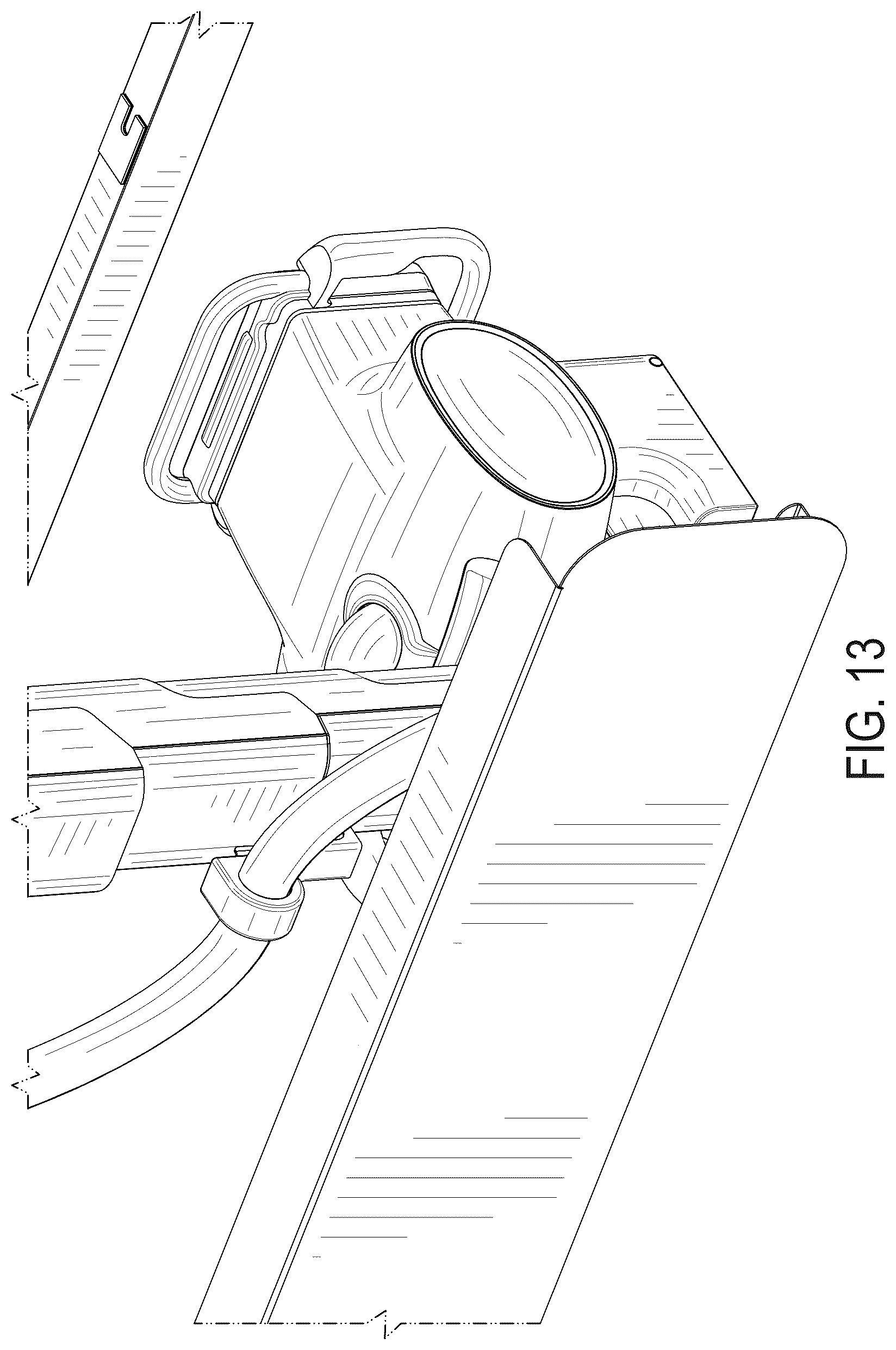 Patent USD1045092 Figure 13 – Overhead support device