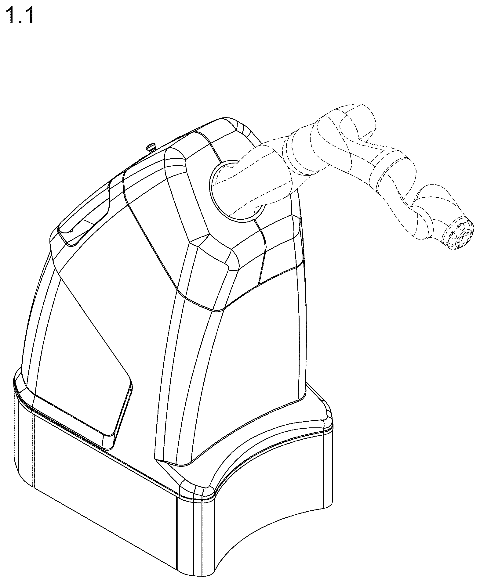 Patent USD1045094 Figure 1 – Medical robotic platform