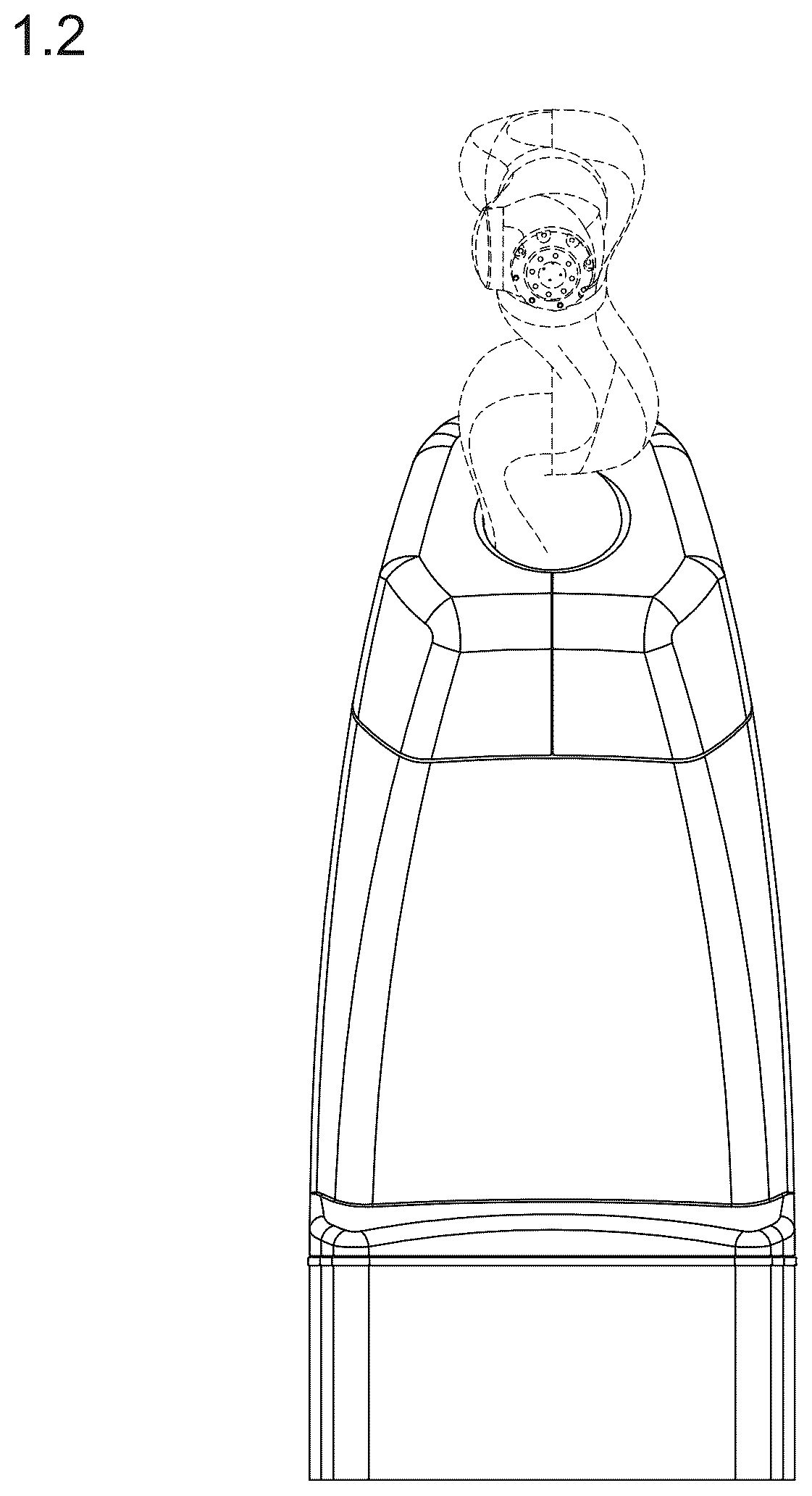 Patent USD1045094 Figure 2 – Medical robotic platform