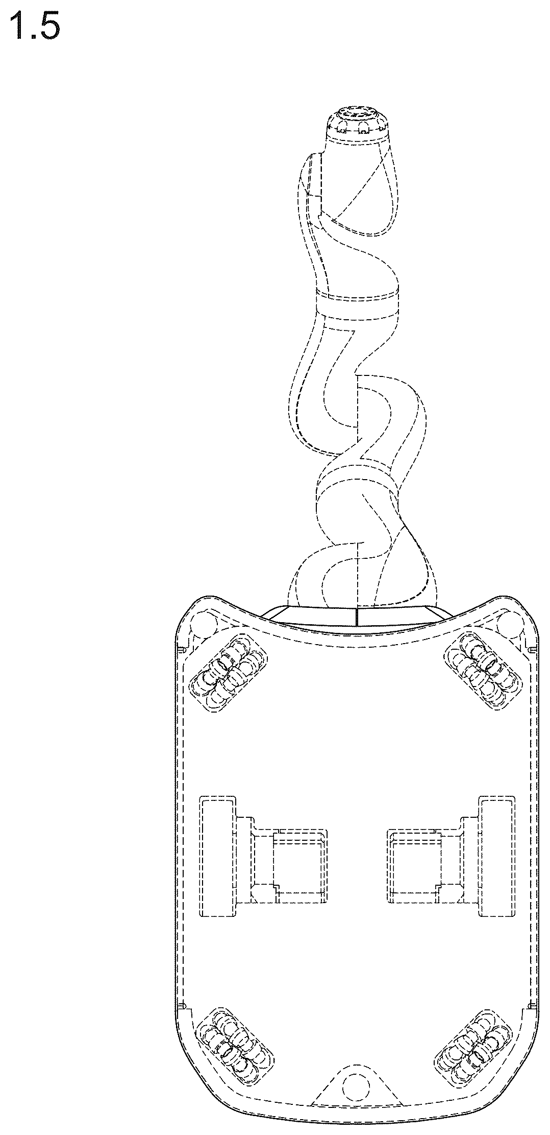 Patent USD1045094 Figure 5 – Medical robotic platform