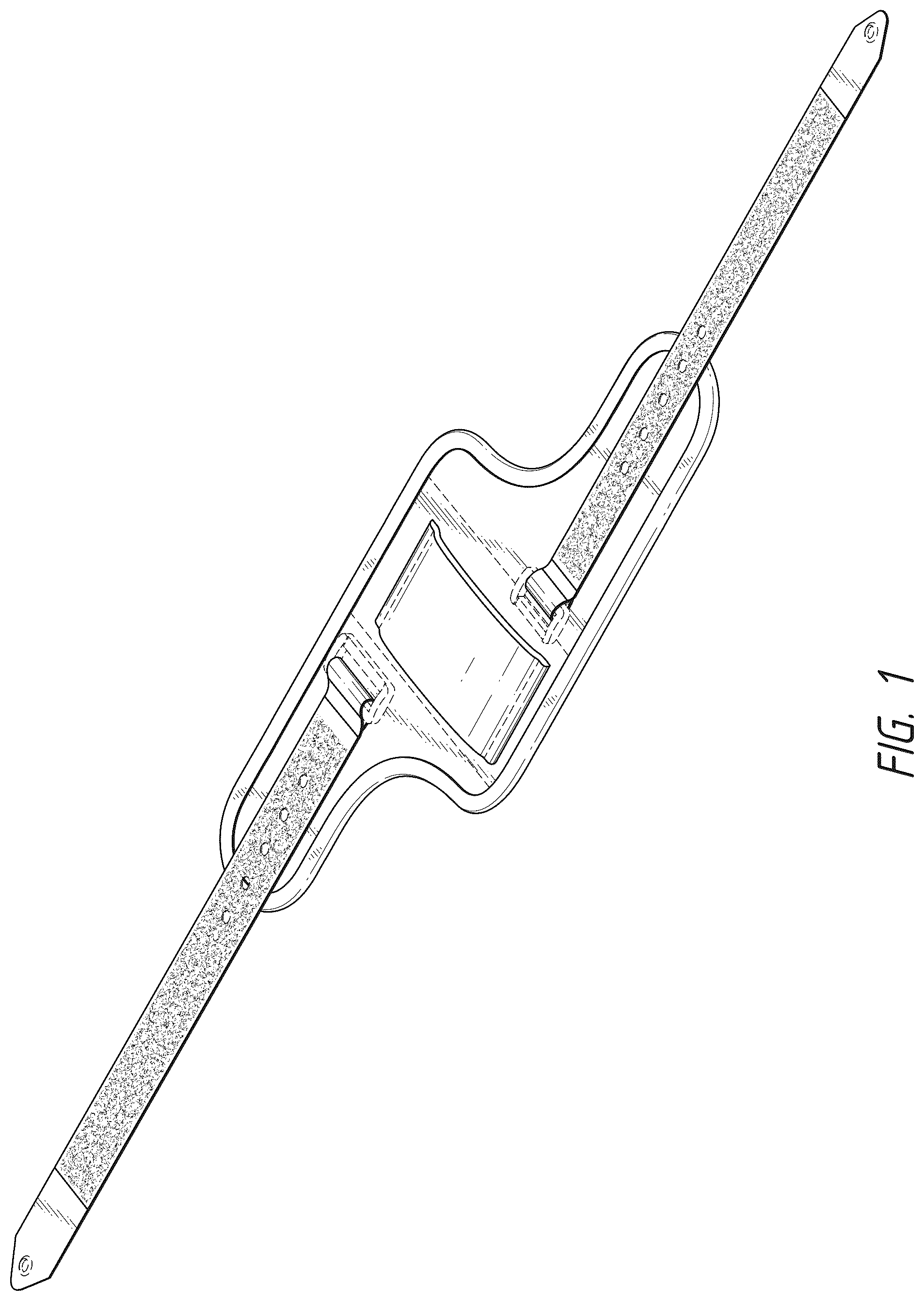 Patent USD1045096 — Apparatus for restraining hand digit contact with the face — Figure 1