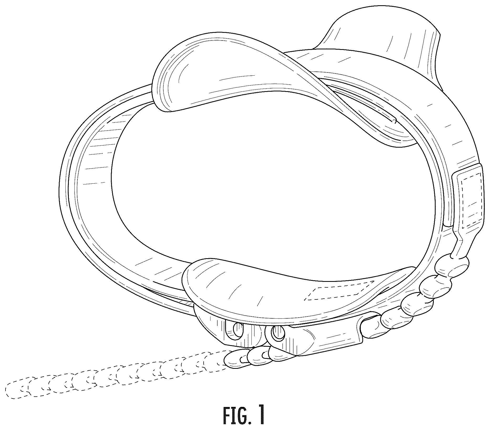 Patent USD1045097 Figure 1 – Wrist brace