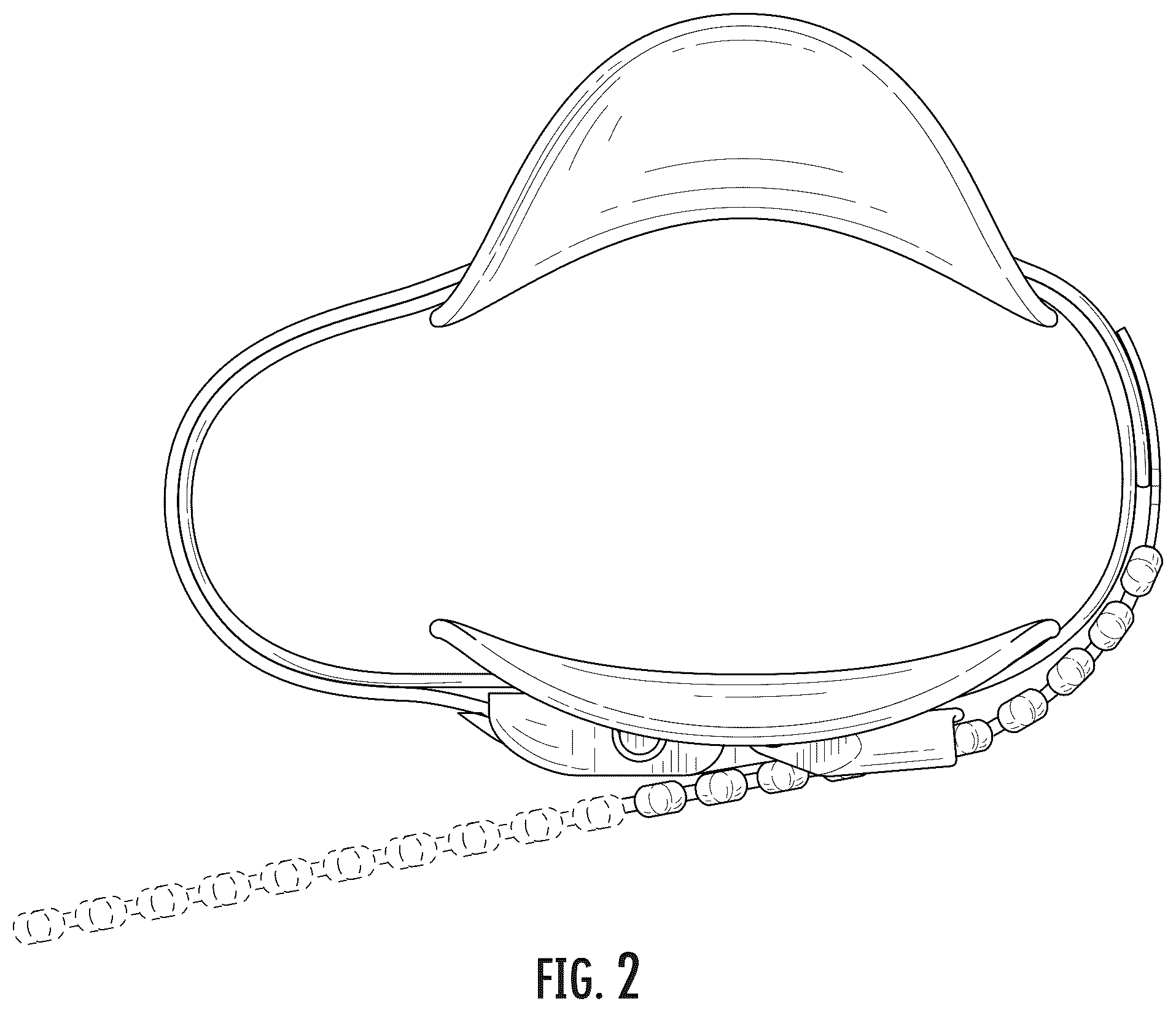 Patent USD1045097 Figure 2 – Wrist brace
