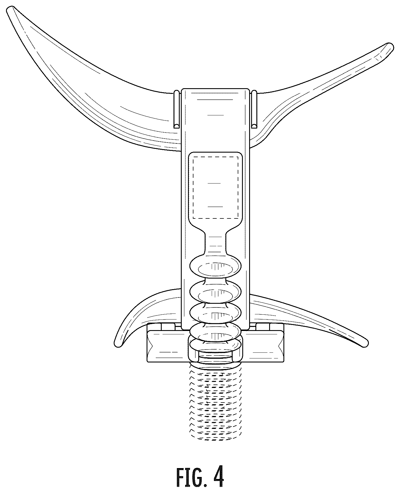 Patent USD1045097 Figure 4 – Wrist brace