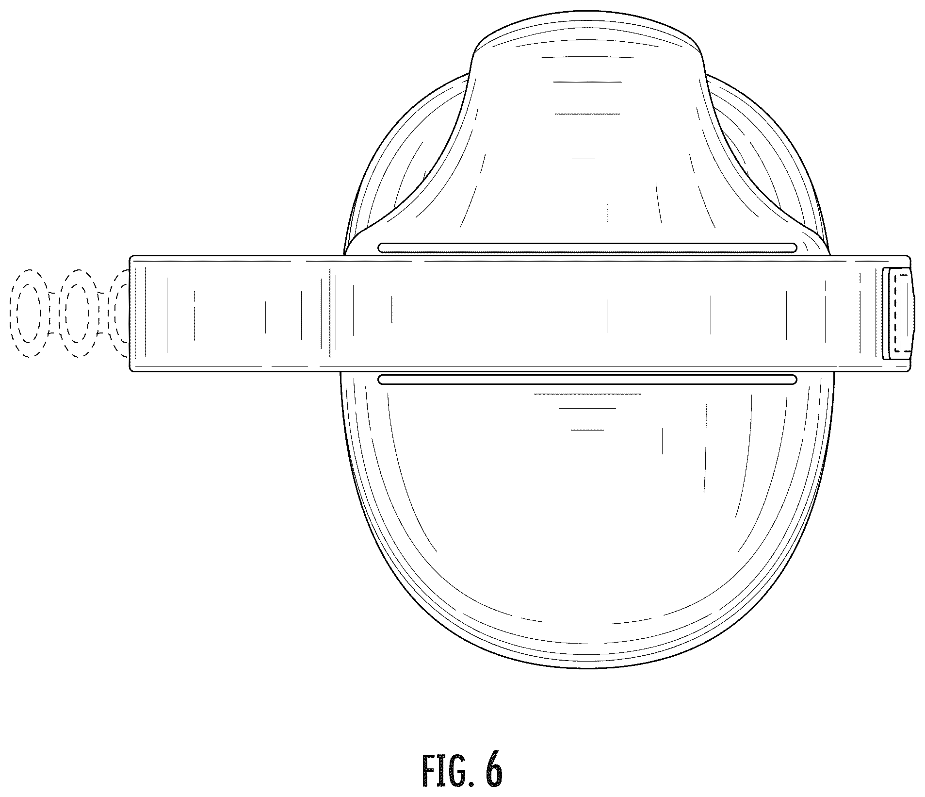 Patent USD1045097 Figure 6 – Wrist brace
