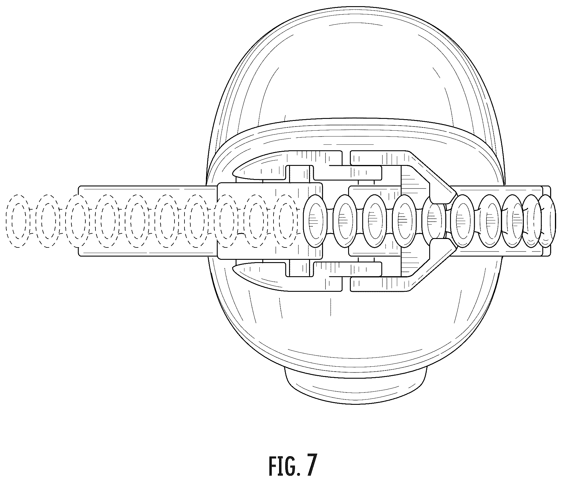 Patent USD1045097 Figure 7 – Wrist brace