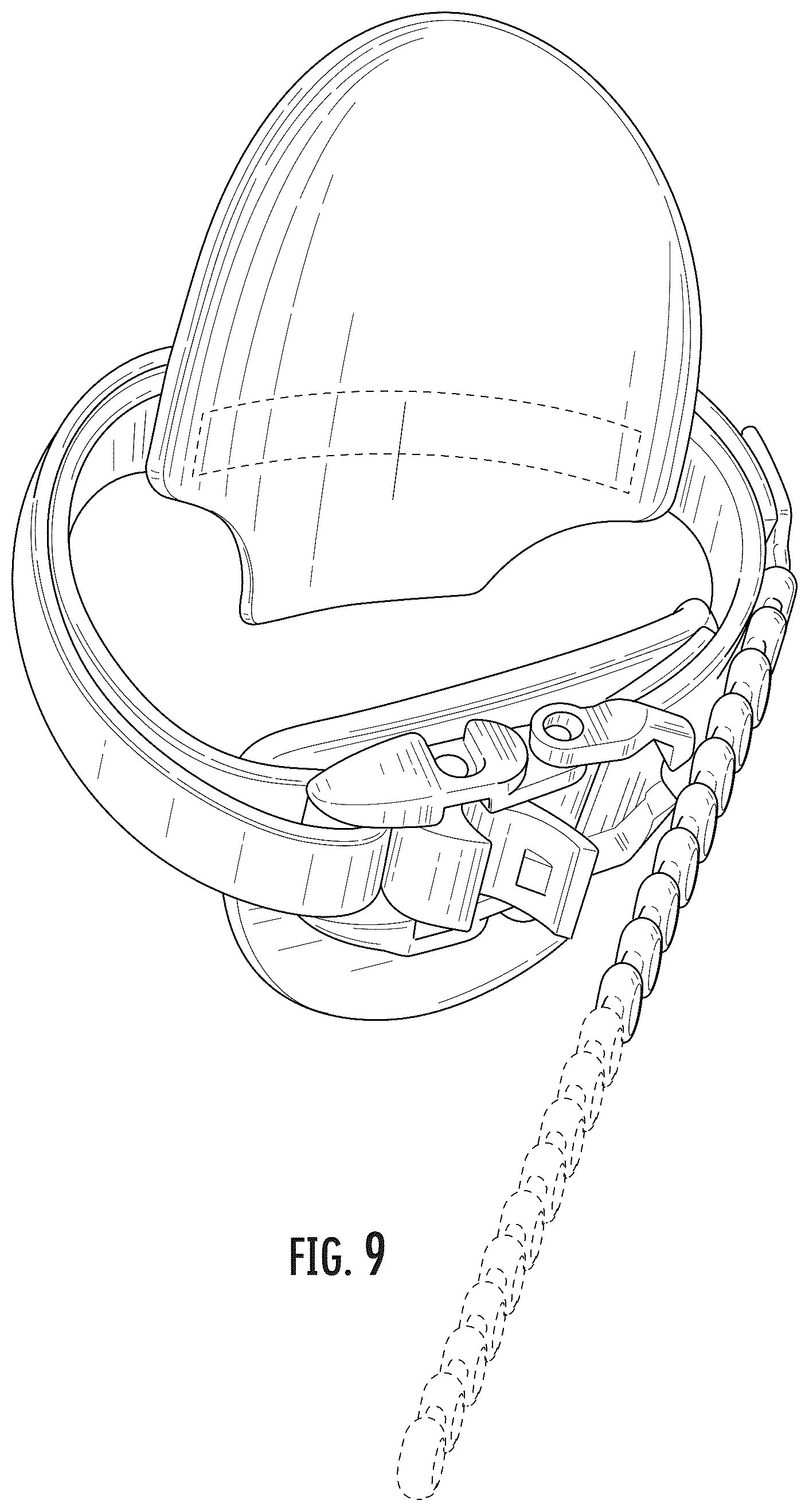 Patent USD1045097 Figure 9 – Wrist brace