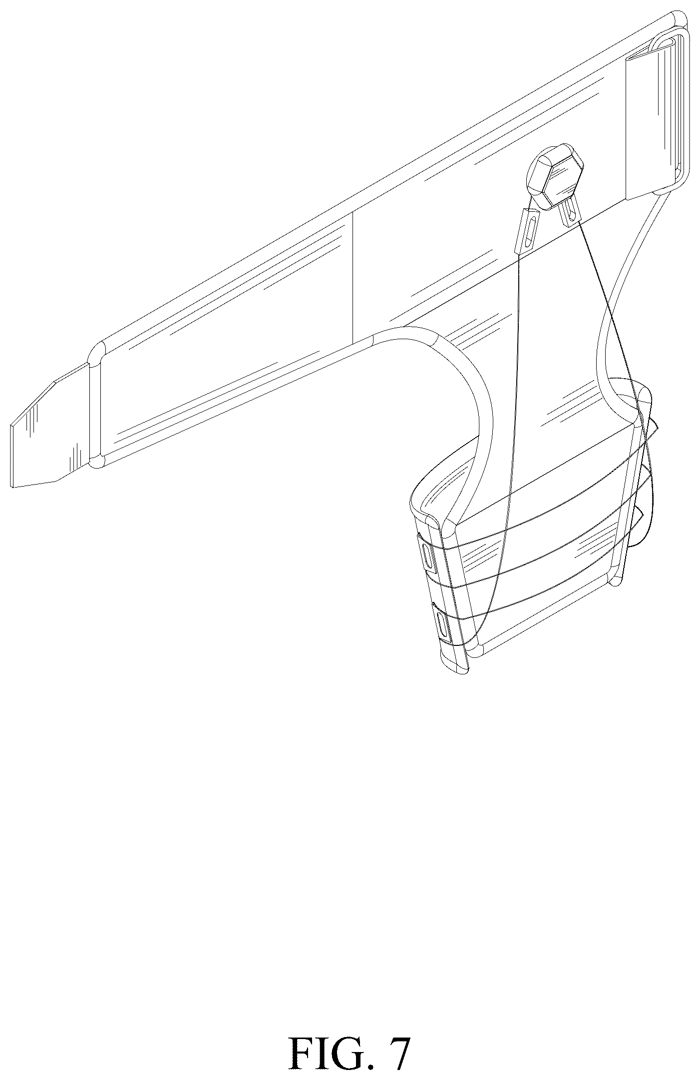 Patent USD1045098 Figure 7 – Plantar fasciitis night splint