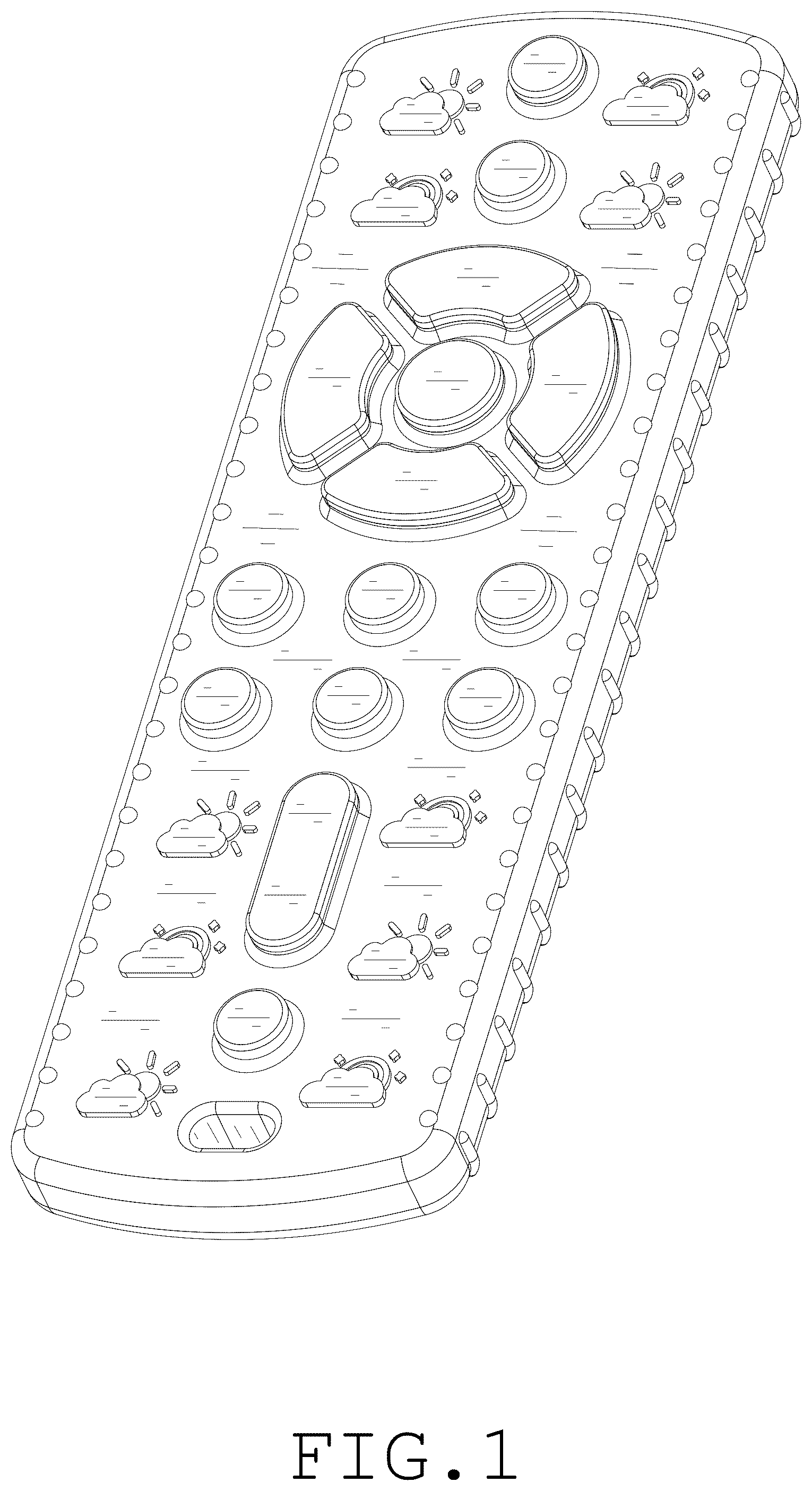 Patent USD1045100 Figure 1 – Teether
