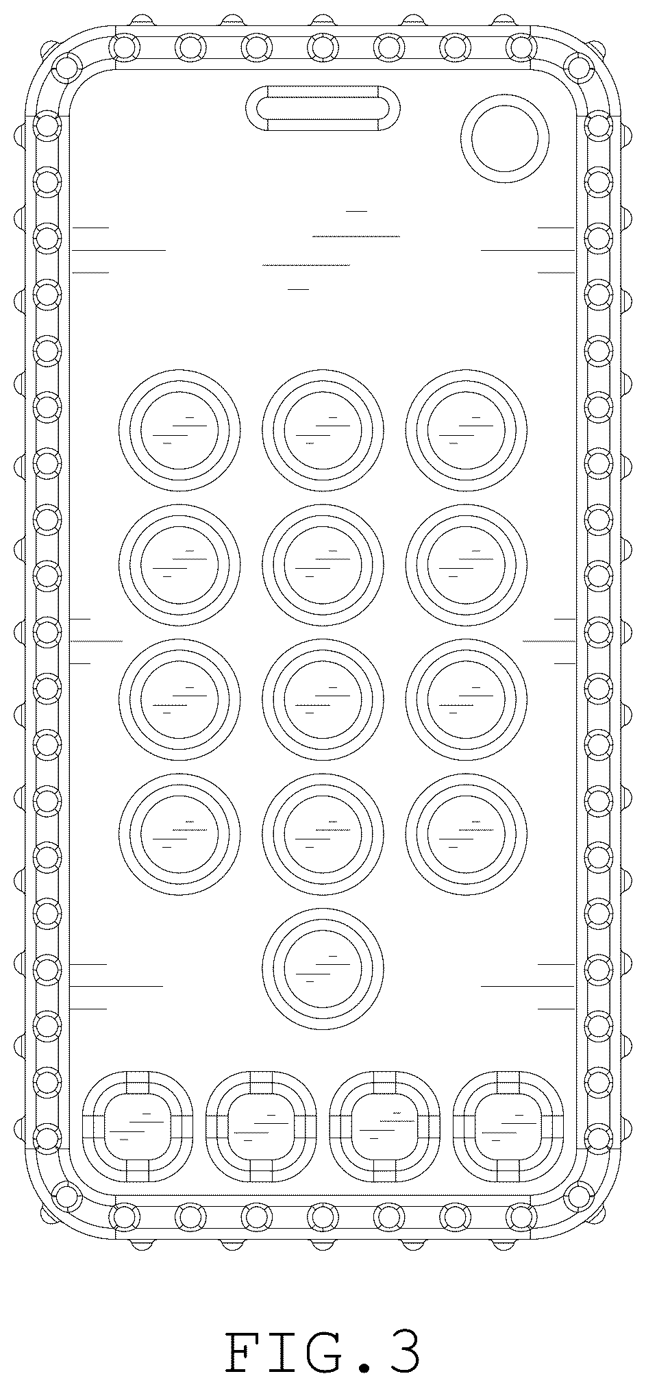 Patent USD1045101 Figure 3 – Teether