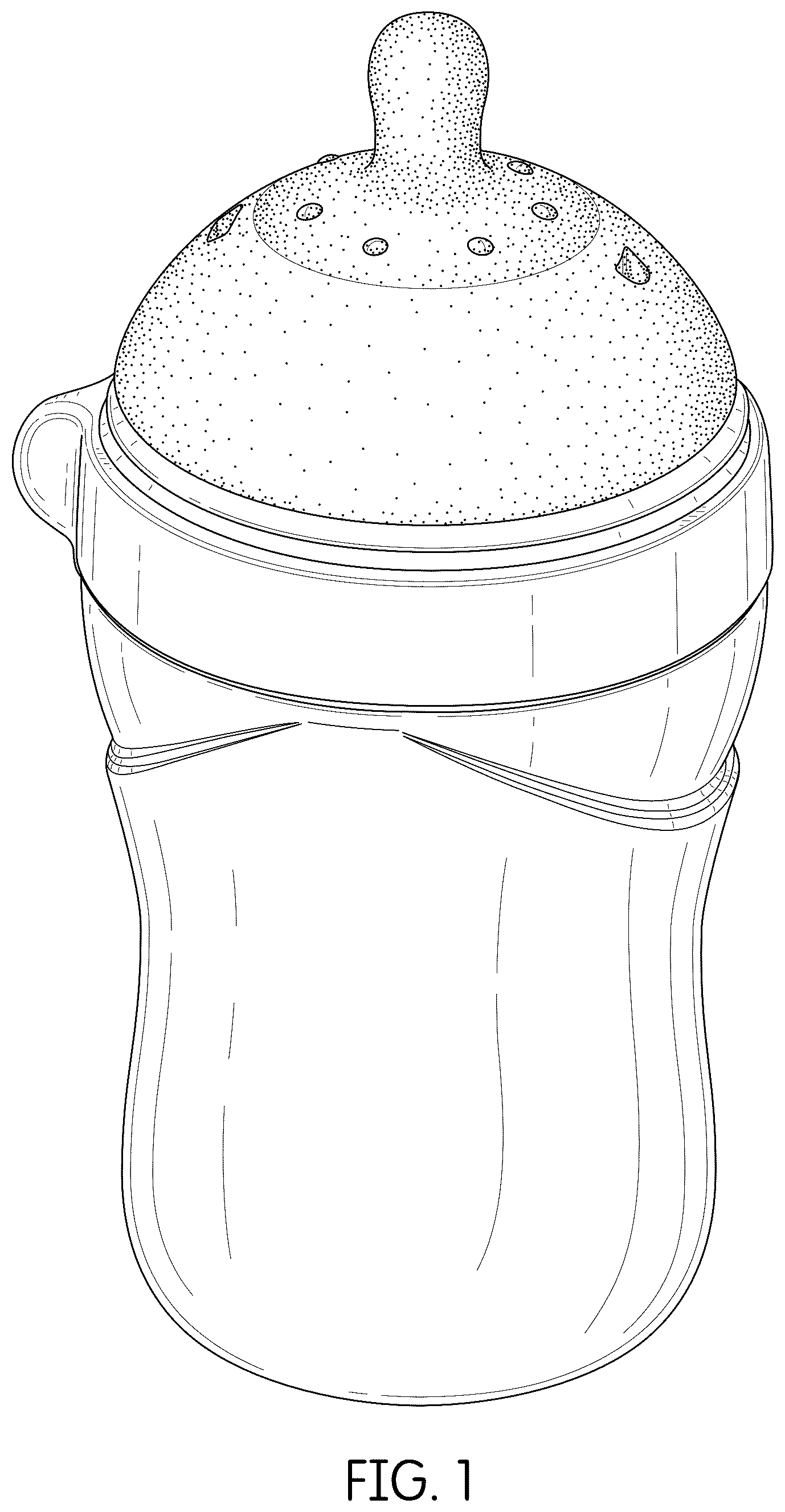 Patent USD1045103 Figure 1 – Feeding bottle