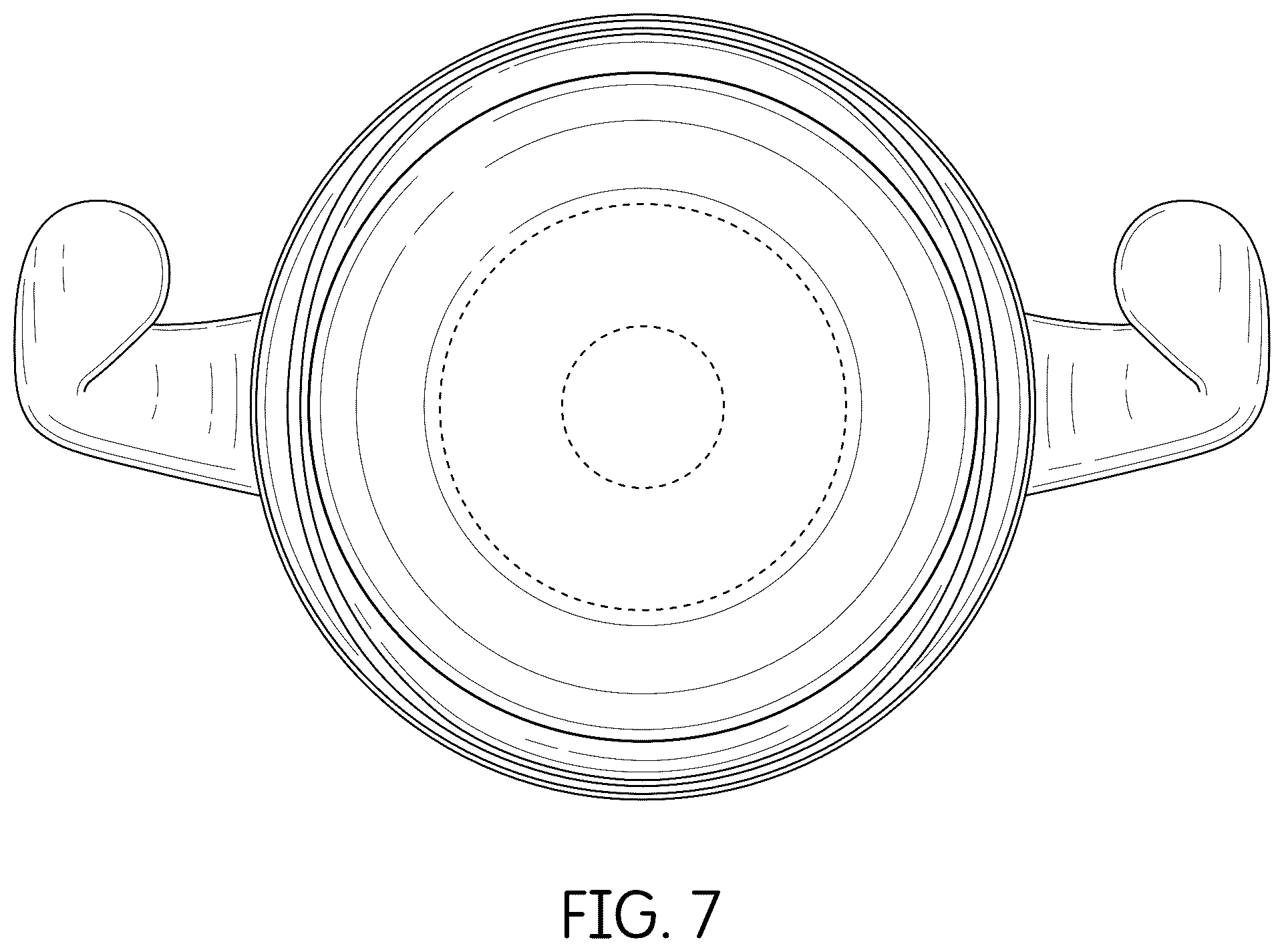 Patent USD1045104 Figure 7 – Feeding bottle