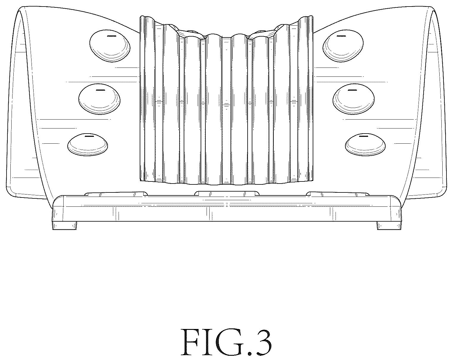 Patent USD1045105 Figure 3 – Combined neck and shoulder relaxer