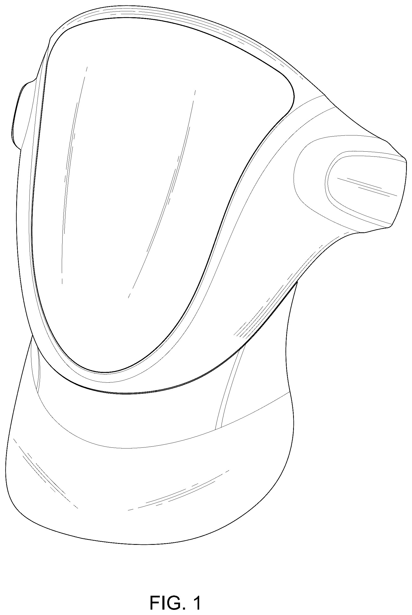 Patent USD1045106 Figure 1 – Skincare mask with charger