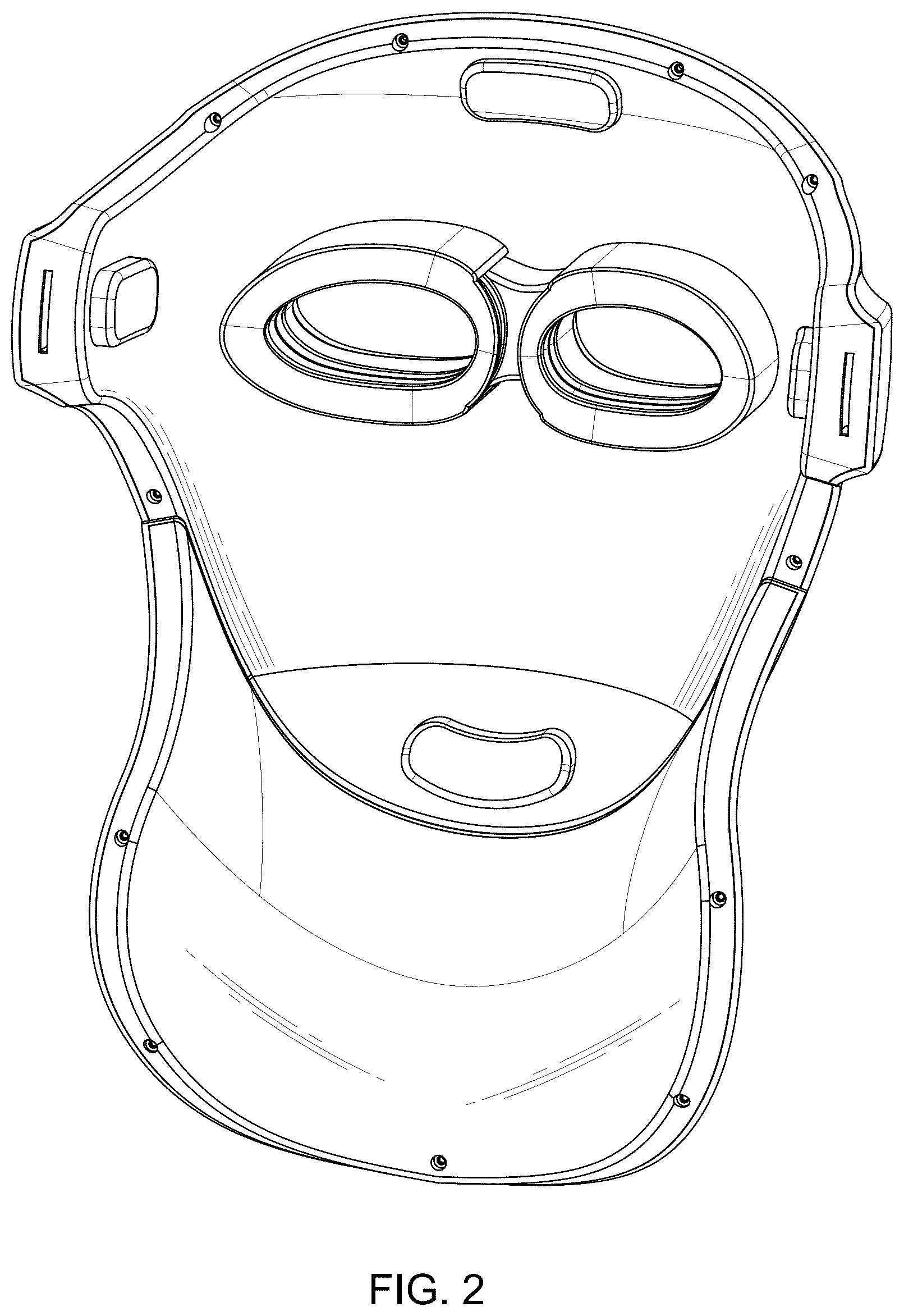 Patent USD1045106 Figure 2 – Skincare mask with charger