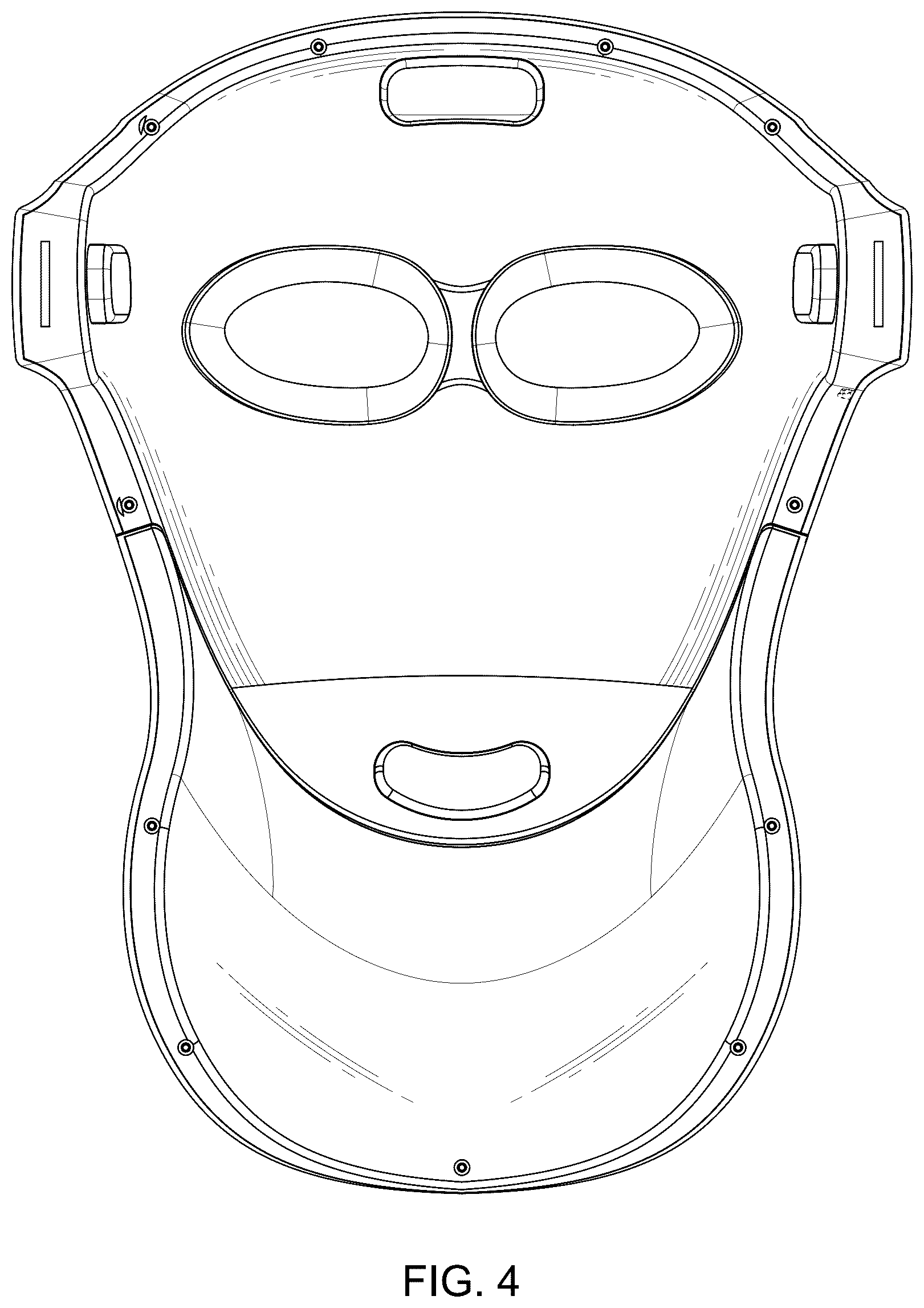 Patent USD1045106 Figure 4 – Skincare mask with charger