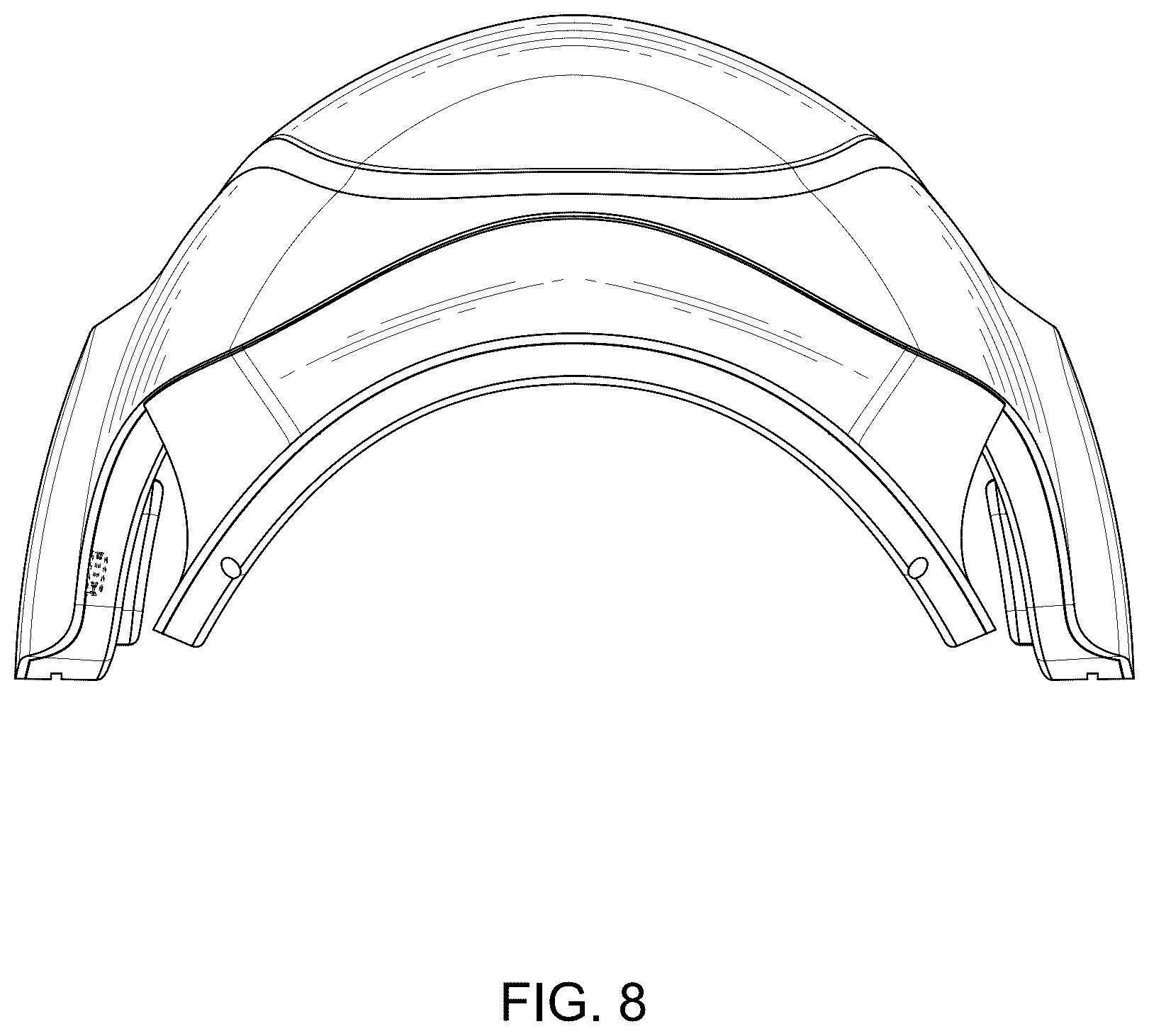 Patent USD1045106 Figure 8 – Skincare mask with charger
