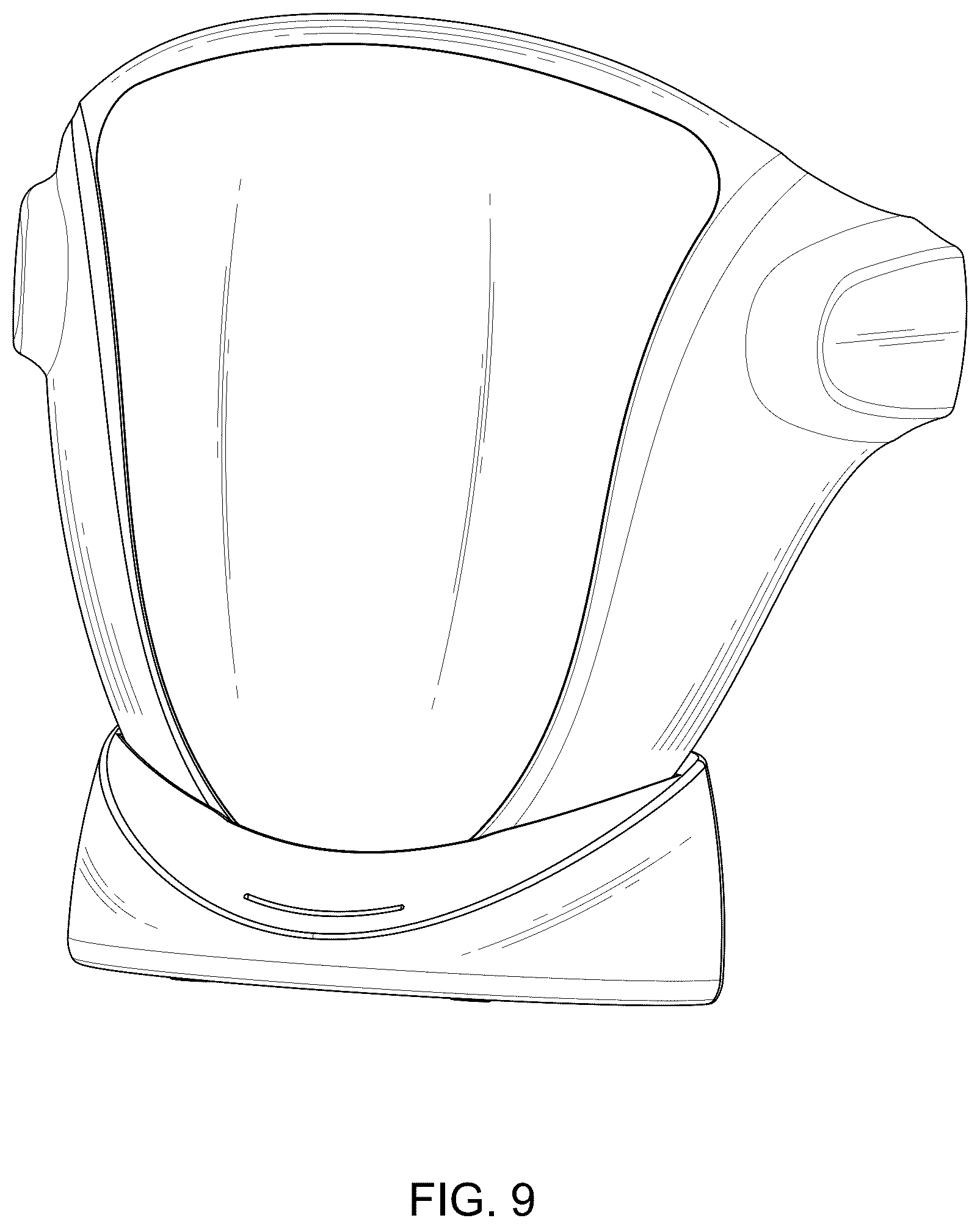 Patent USD1045106 Figure 9 – Skincare mask with charger