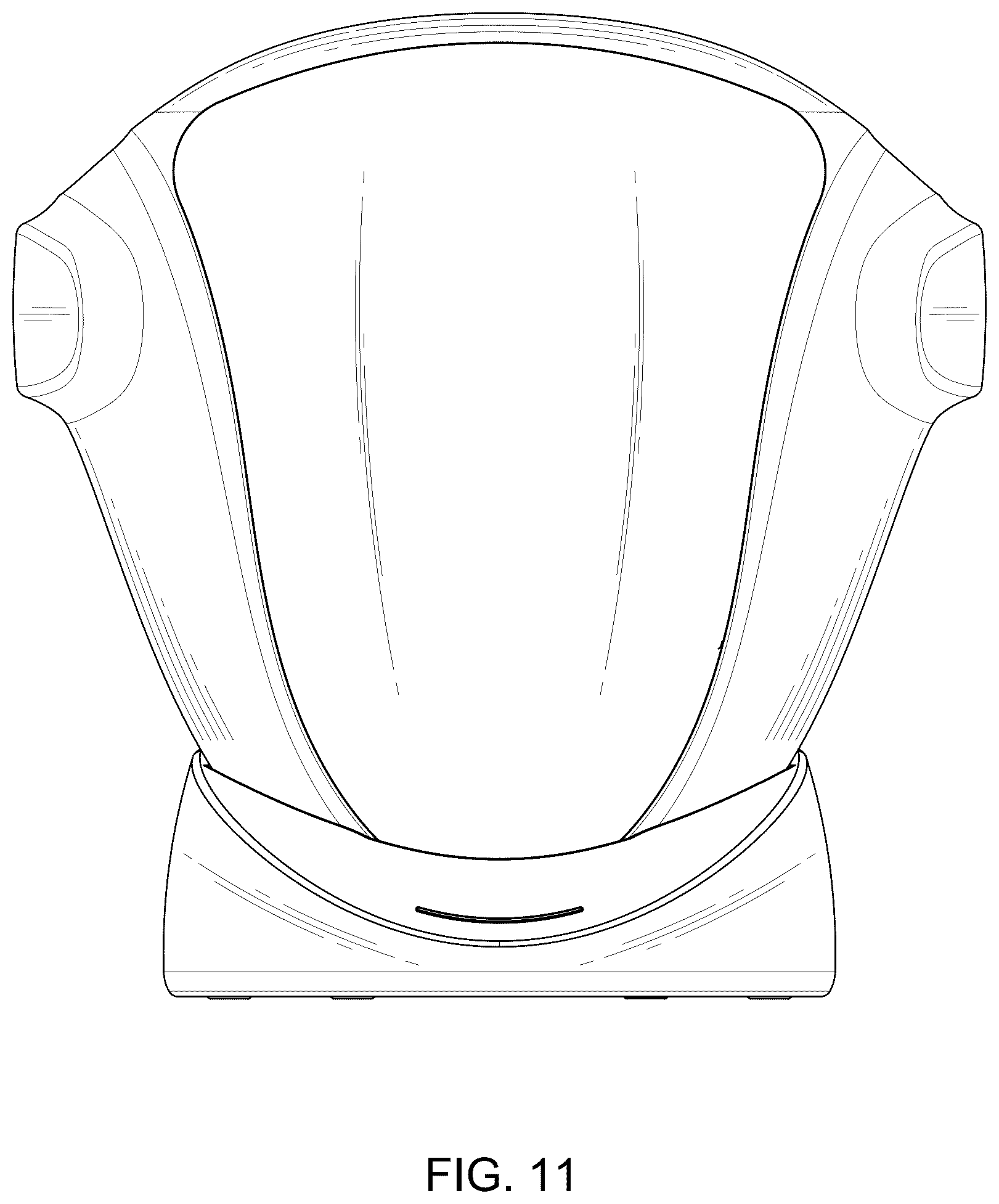 Patent USD1045106 Figure 11 – Skincare mask with charger